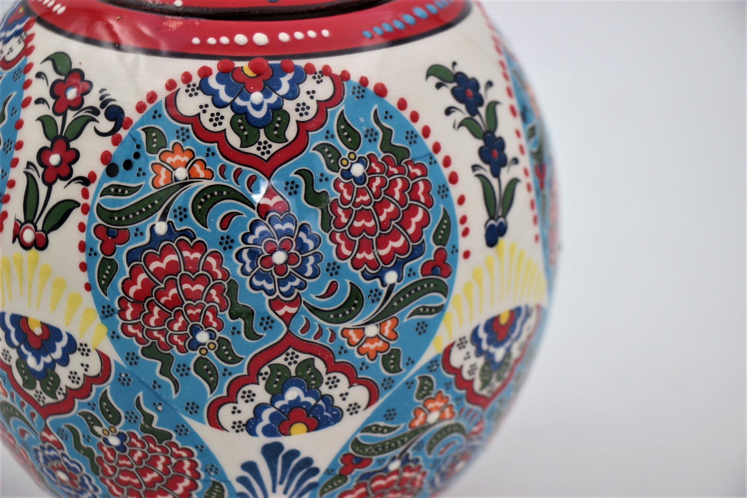 20CM Sphere Vase Relief 1b