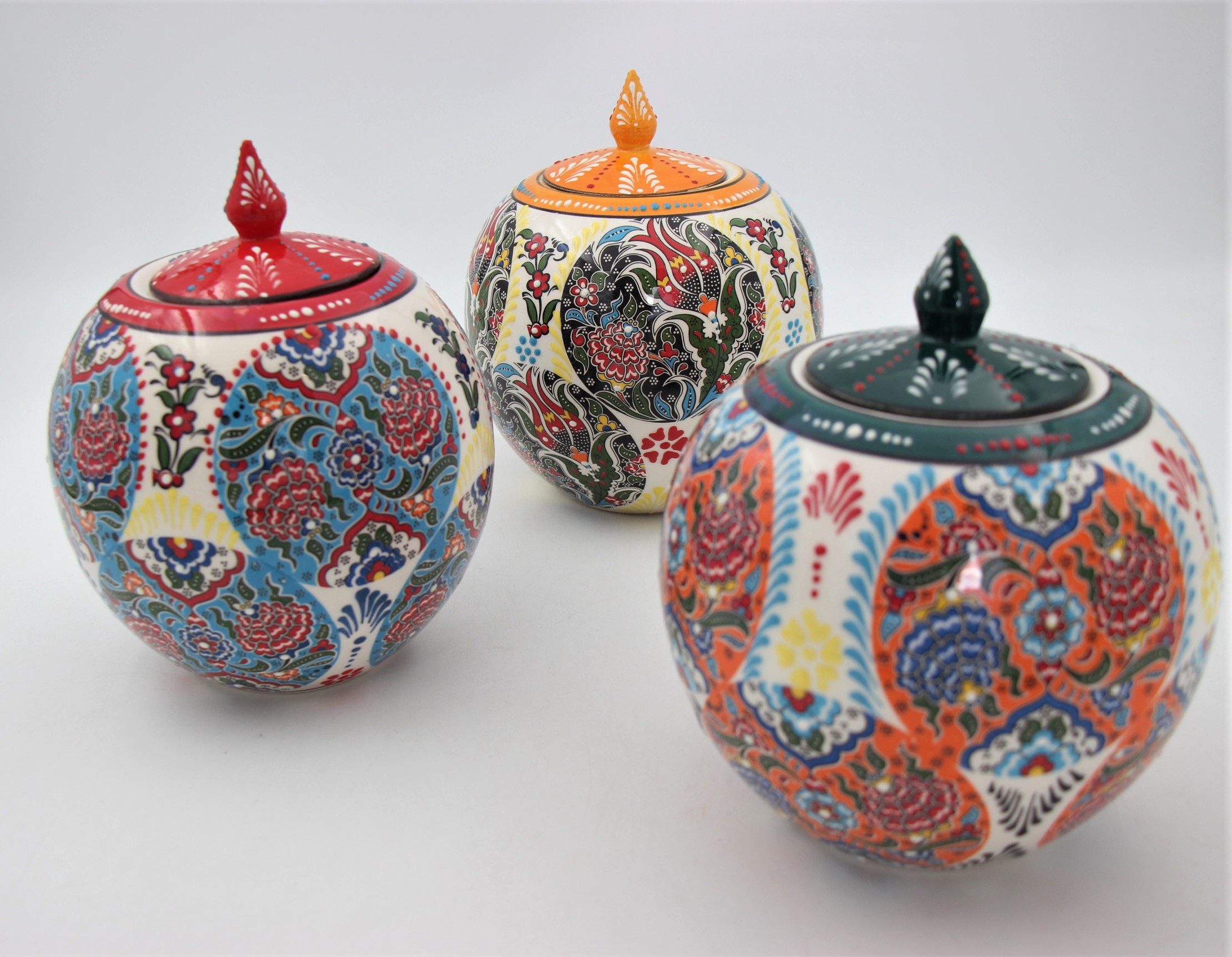 20CM Sphere Vase Relief all