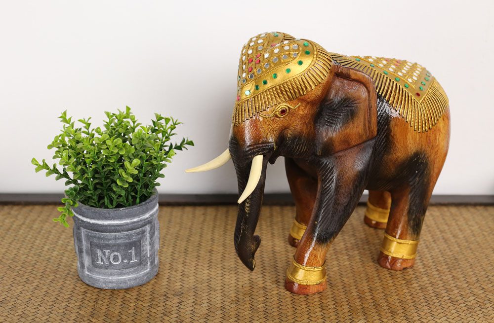 27cm Decorated Elephant 1 27cm Decorated Elephant