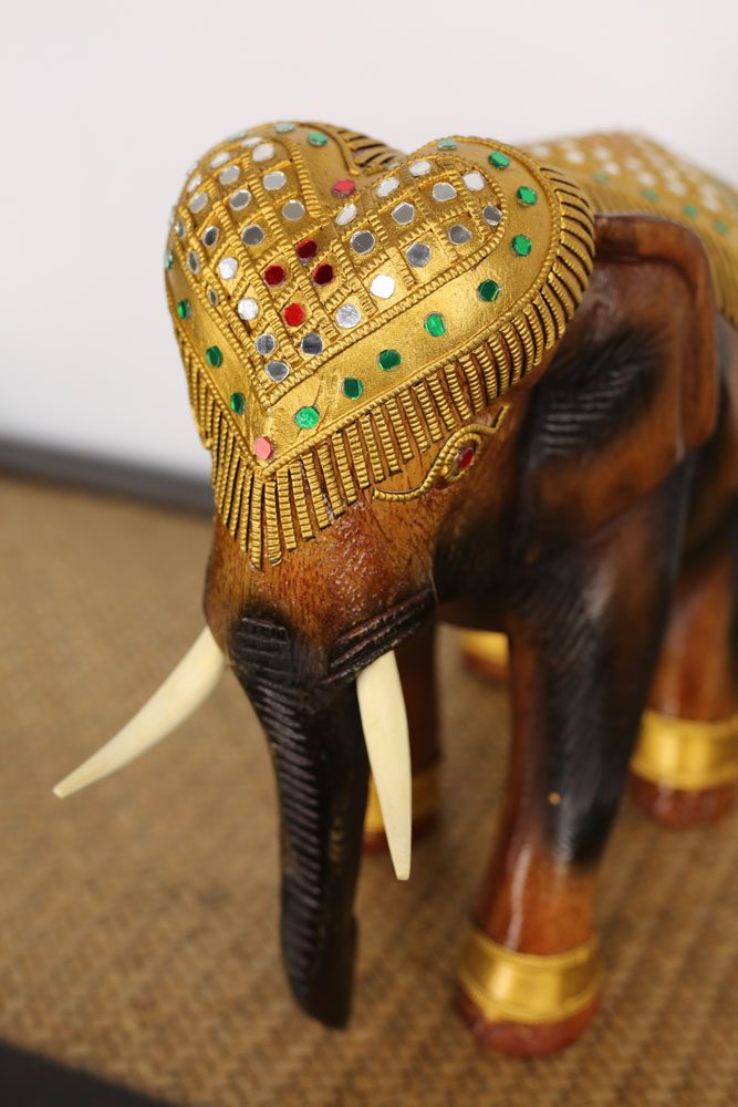 27cm Decorated Elephant 2 27cm Decorated Elephant