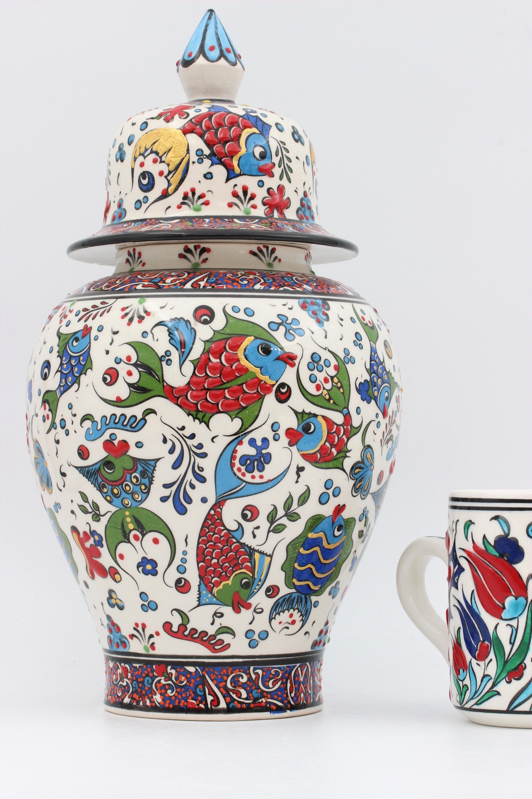 30 cm Hand Crafted Shah Vase Tulip Series 1Ca