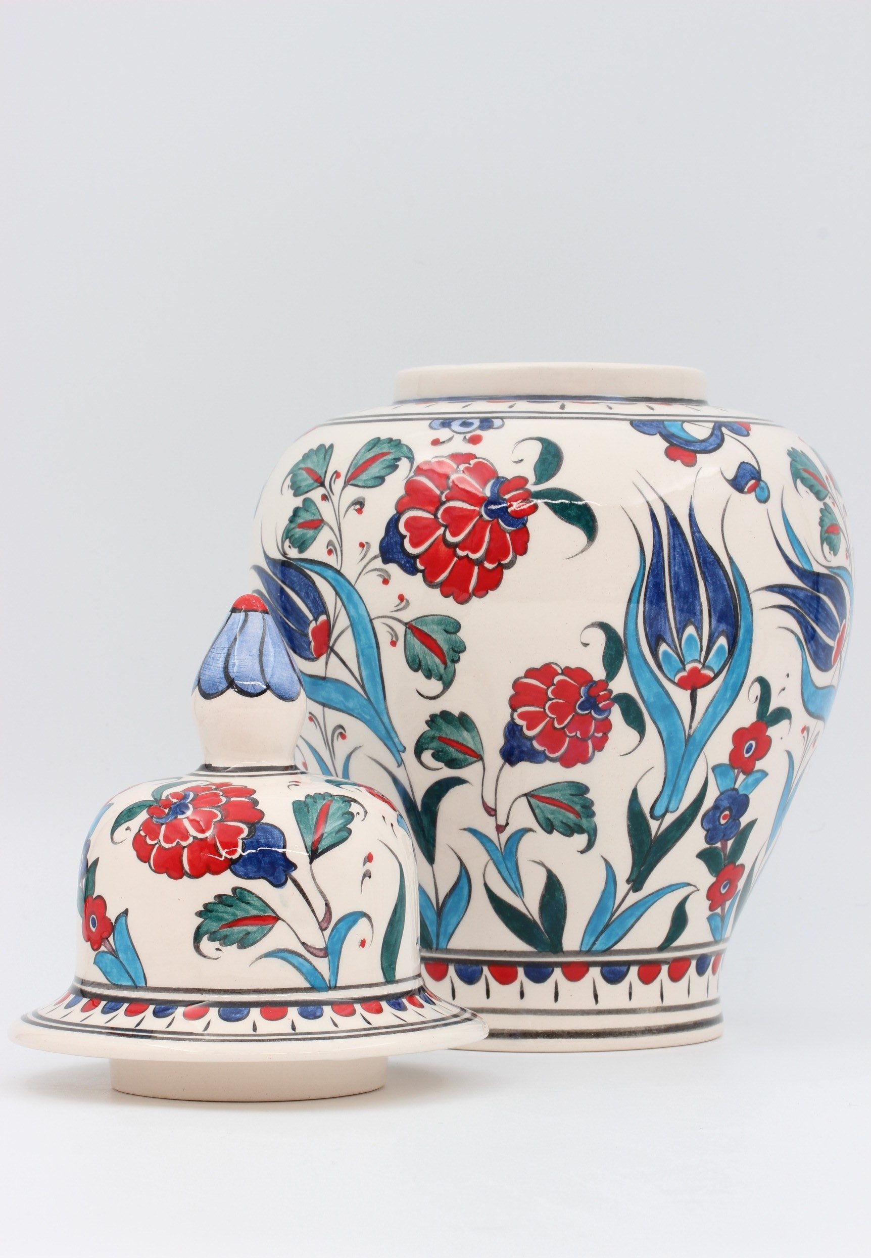 30 cm Hand Crafted Shah Vase Tulip Series 1Fb