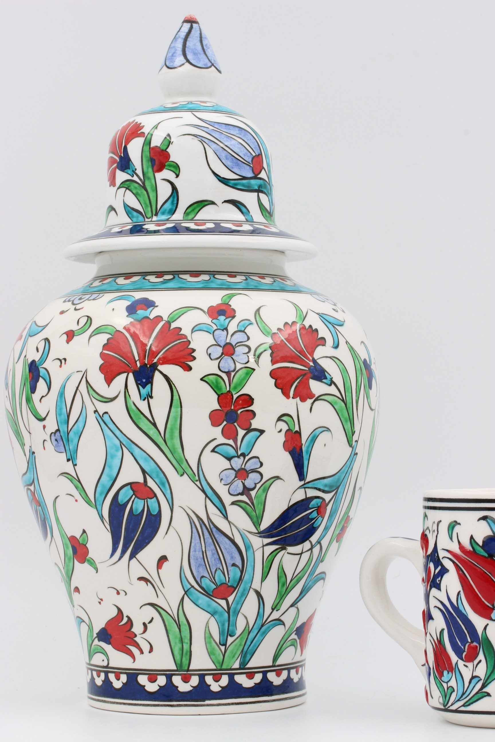 30 cm Hand Crafted Shah Vase Tulip Series 1Ha