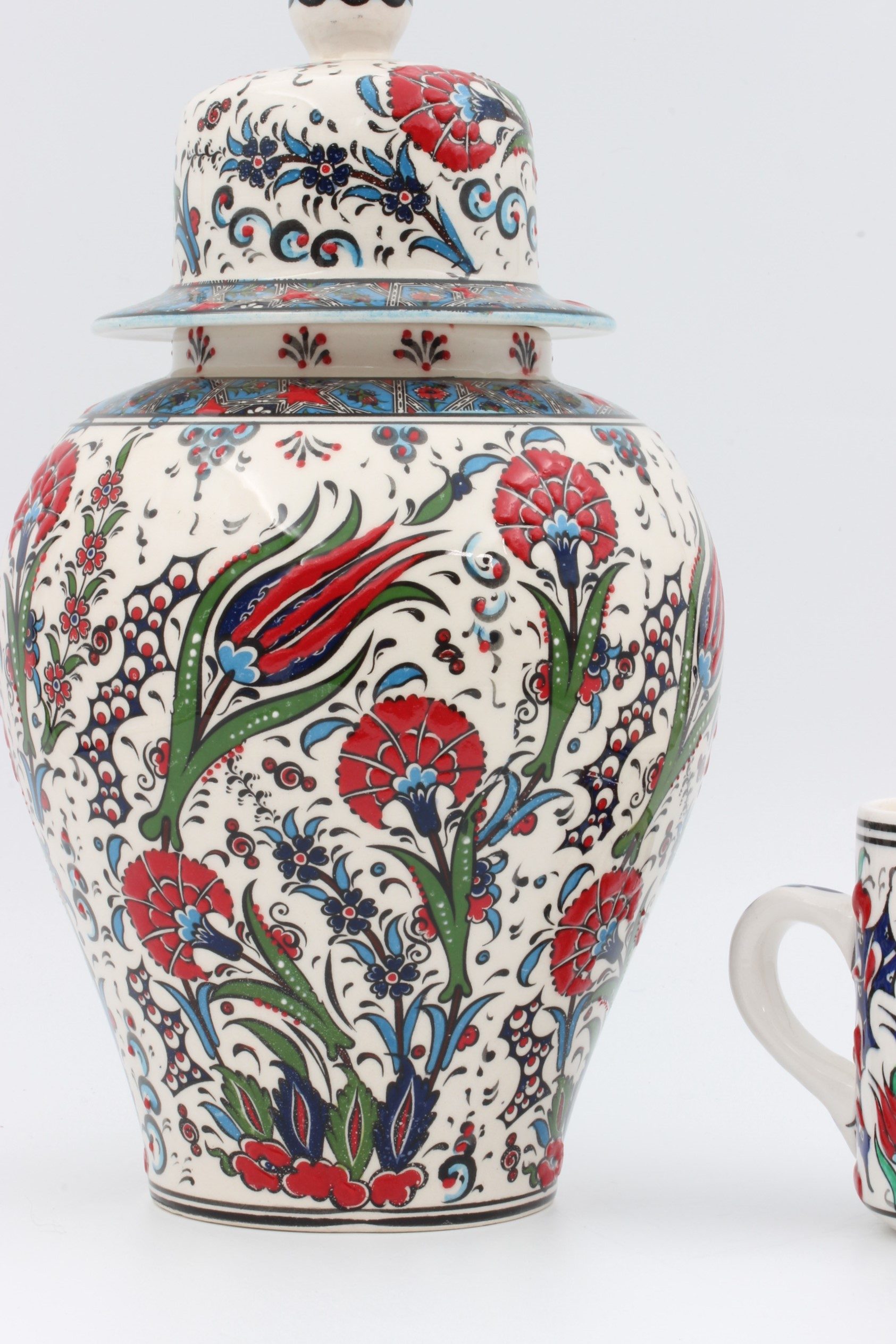 30 cm Hand Crafted Shah Vase Tulip Series 2Aa