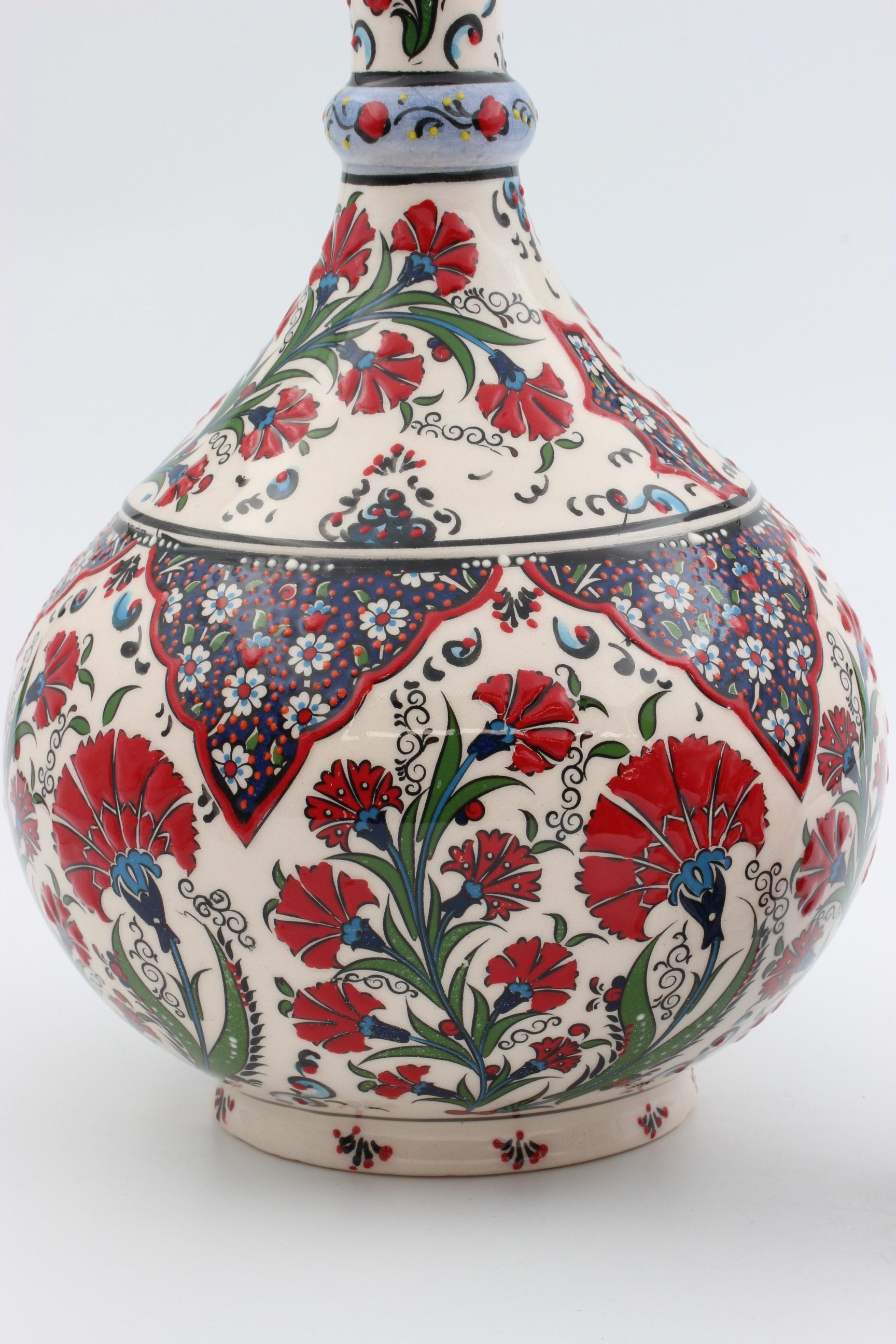 32cm Hand Crafted Turkish Tear Vase Tulip 1c - Copy