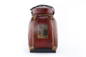 36cm Rice Basket Plum Red