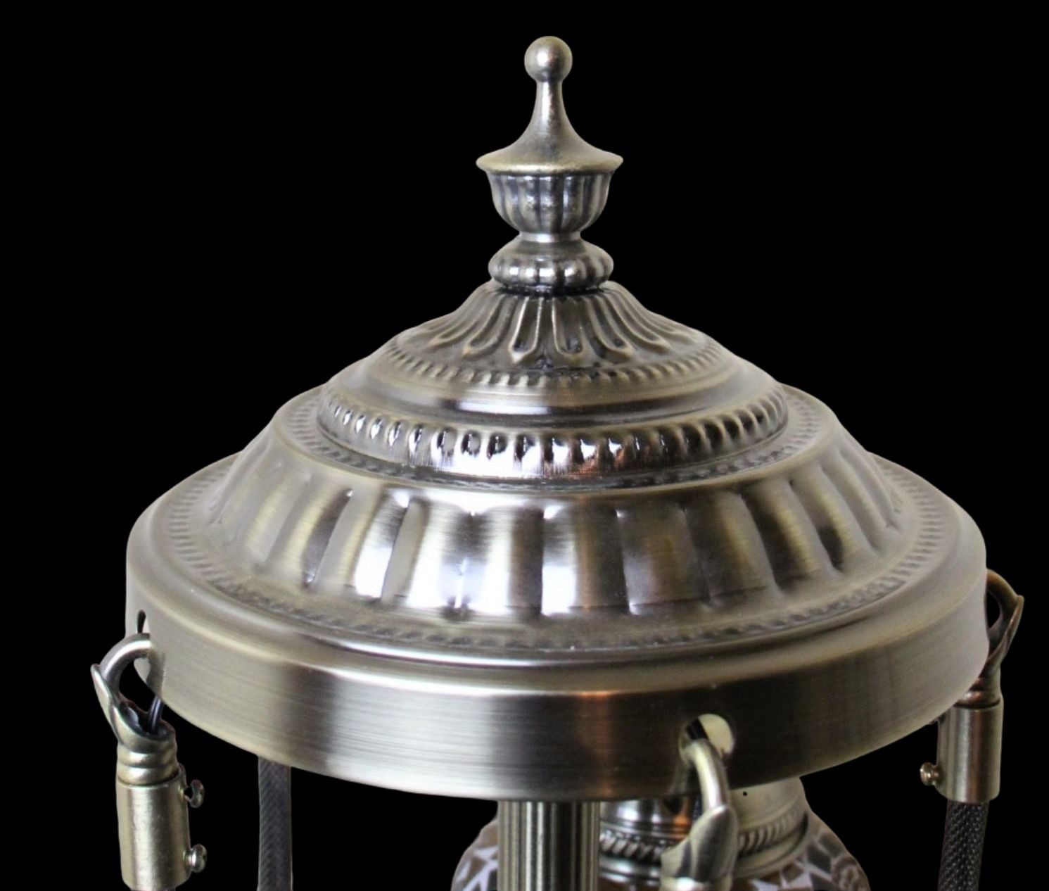 3Turkish Mosaic Floor Lamp 5 globe Sun Beam 6