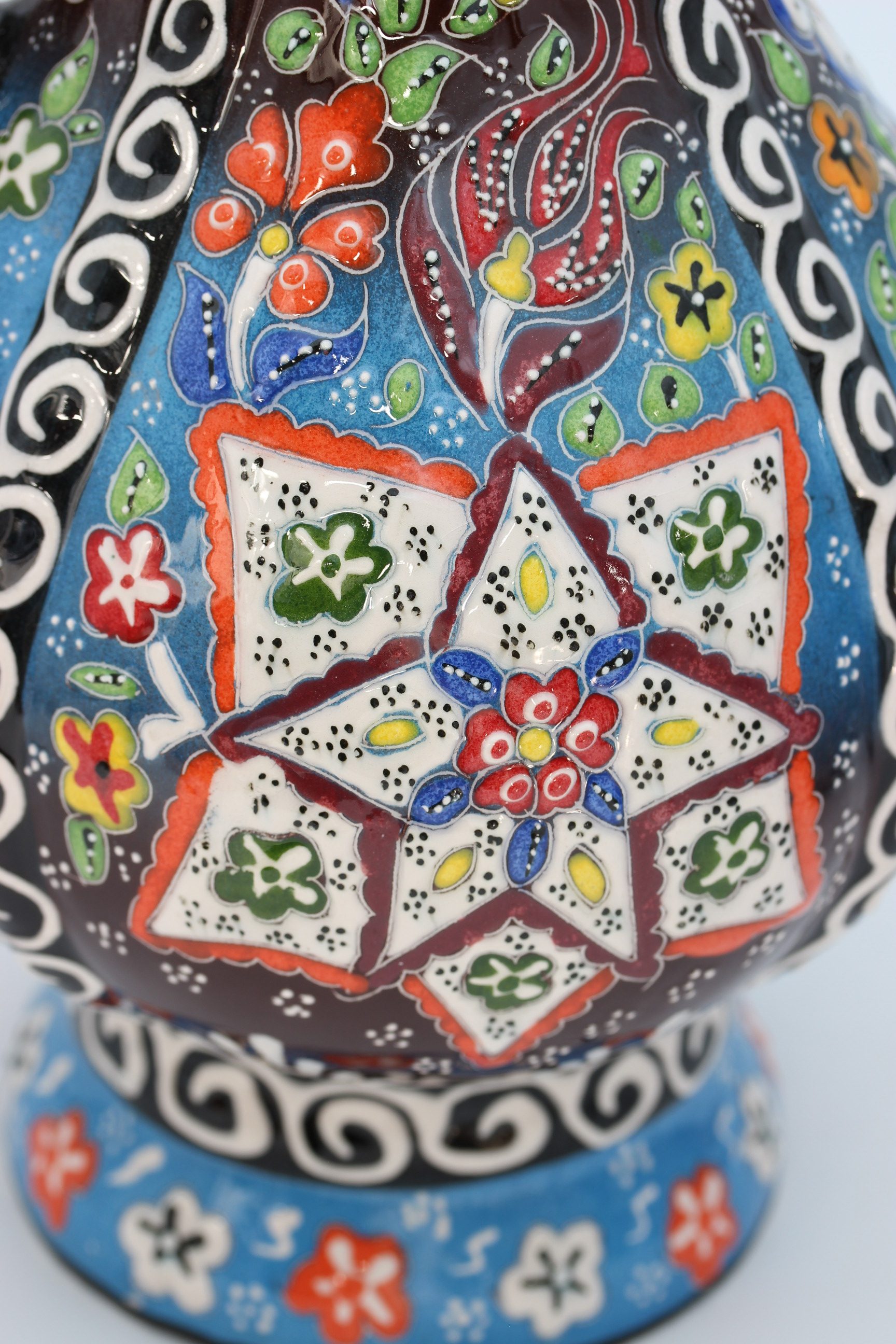 40 cm Handpainted Colouful Turkish Pitcher Vase 2l