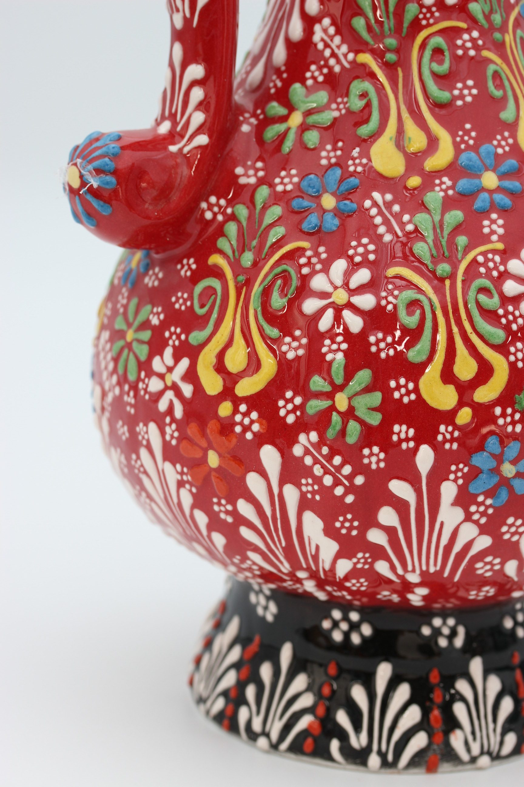 40 cm Handpainted Colouful Turkish Pitcher Vase 8