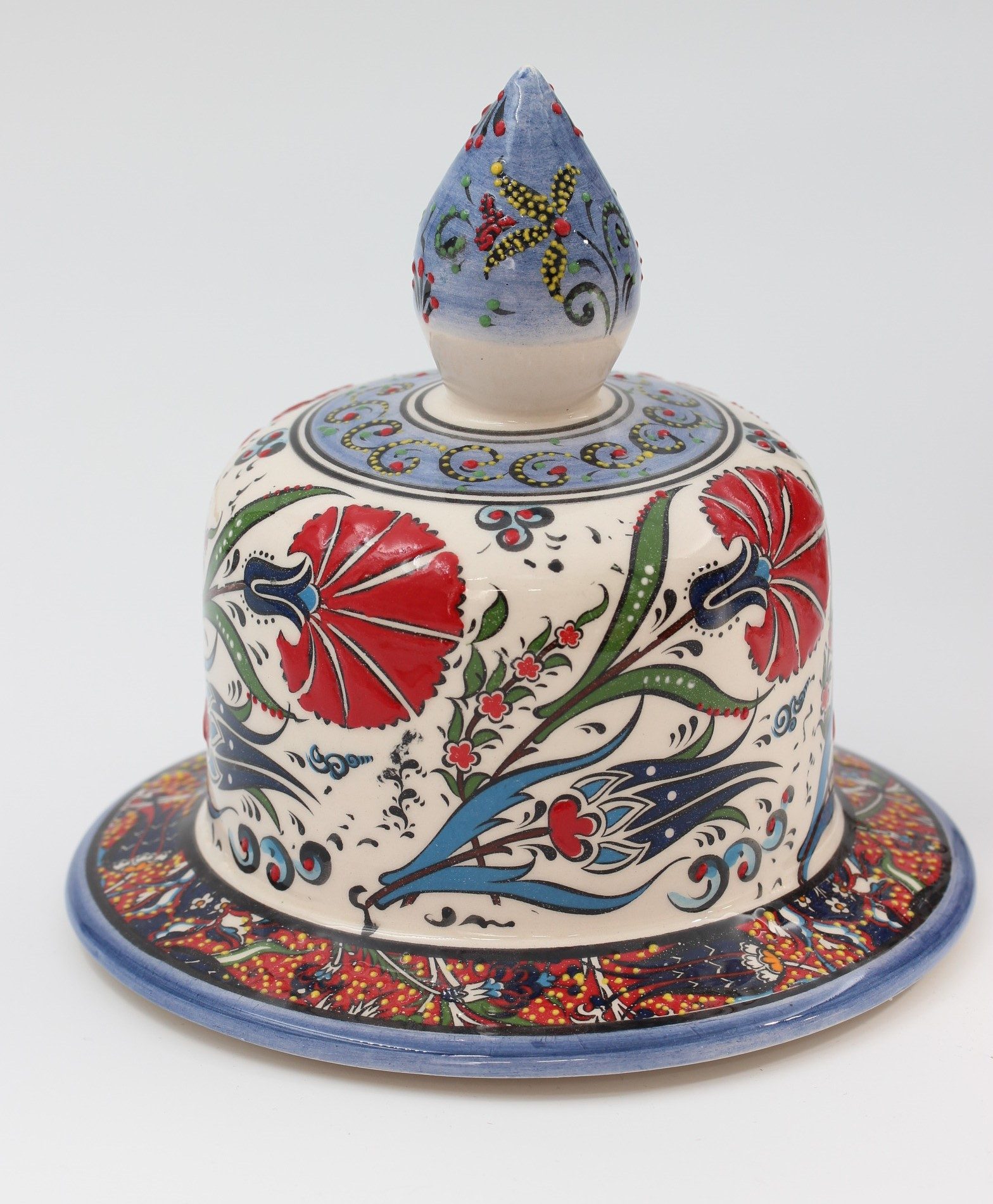 45 cm Hand Crafted Shah Vase Tulip 1e