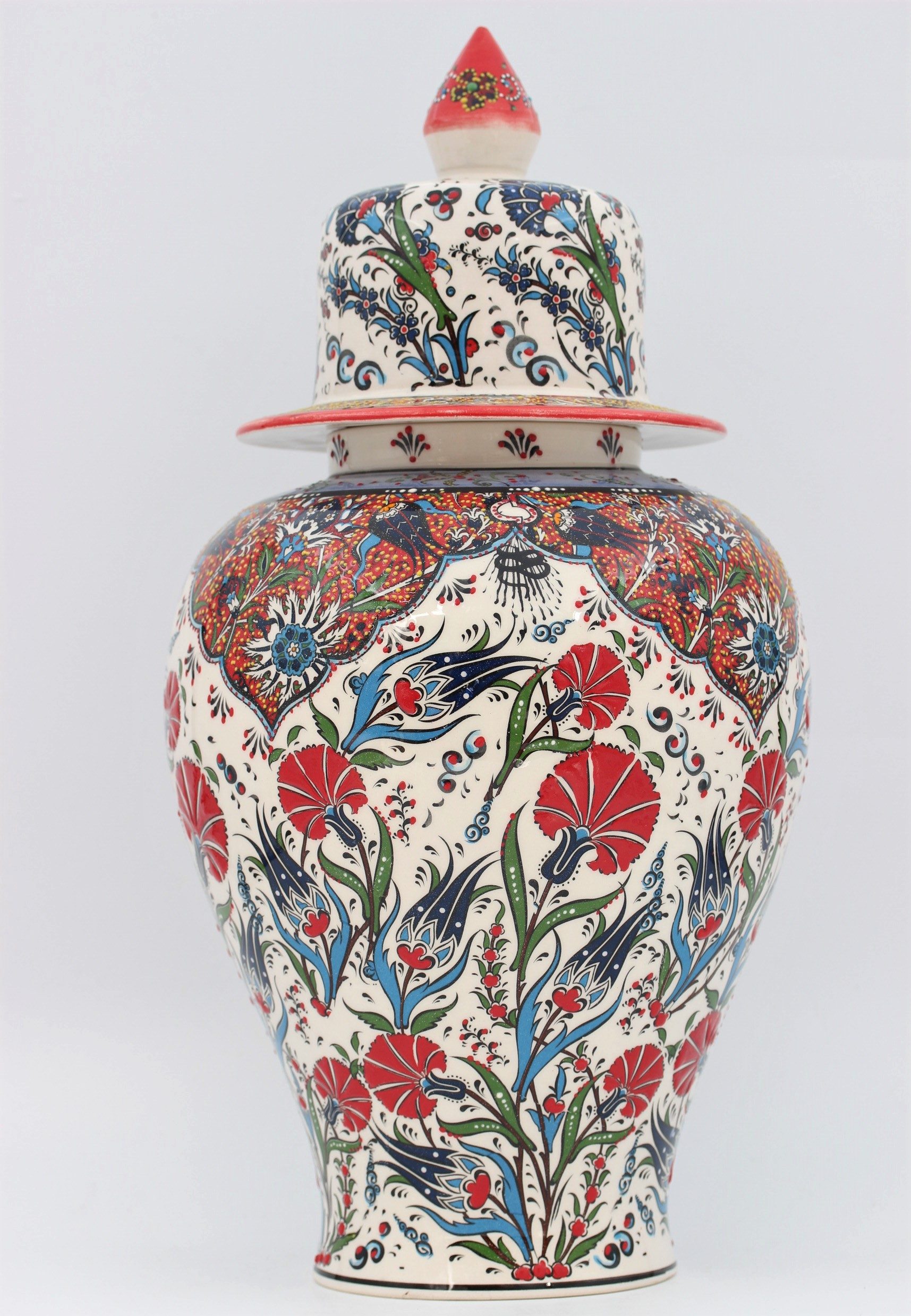 45 cm Hand Crafted Shah Vase Tulip 2