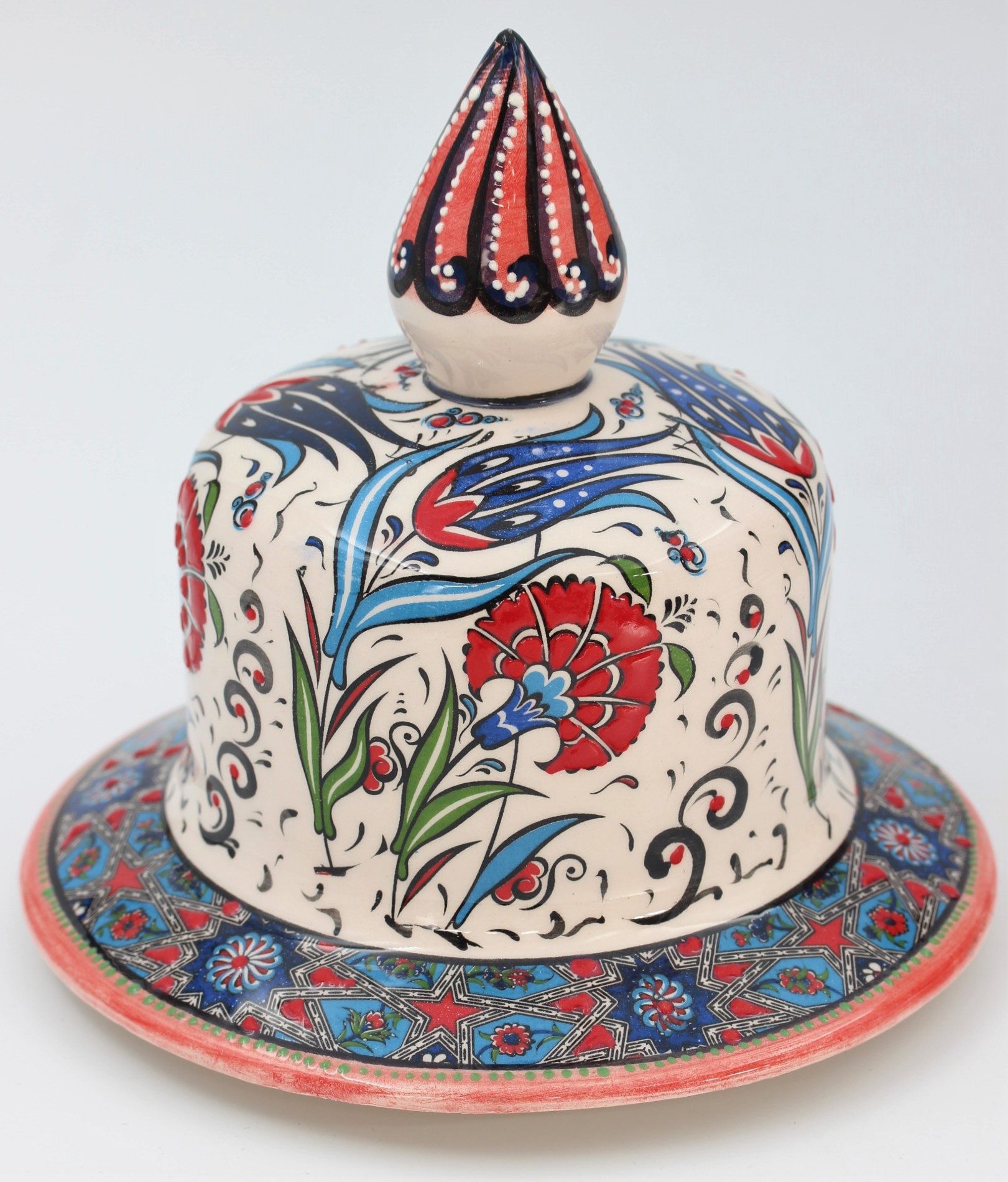 45 cm Hand Crafted Shah Vase Tulip 3d