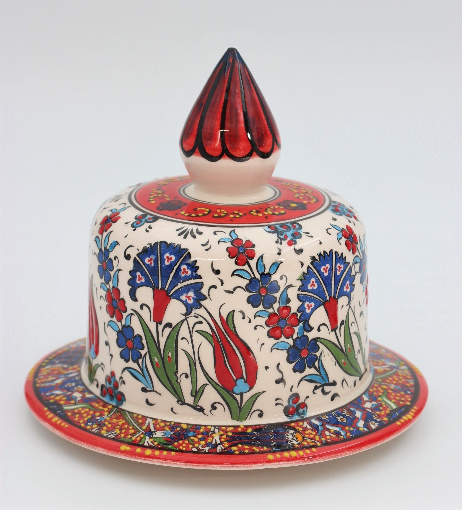 45 cm Hand Crafted Shah Vase Tulip 4c