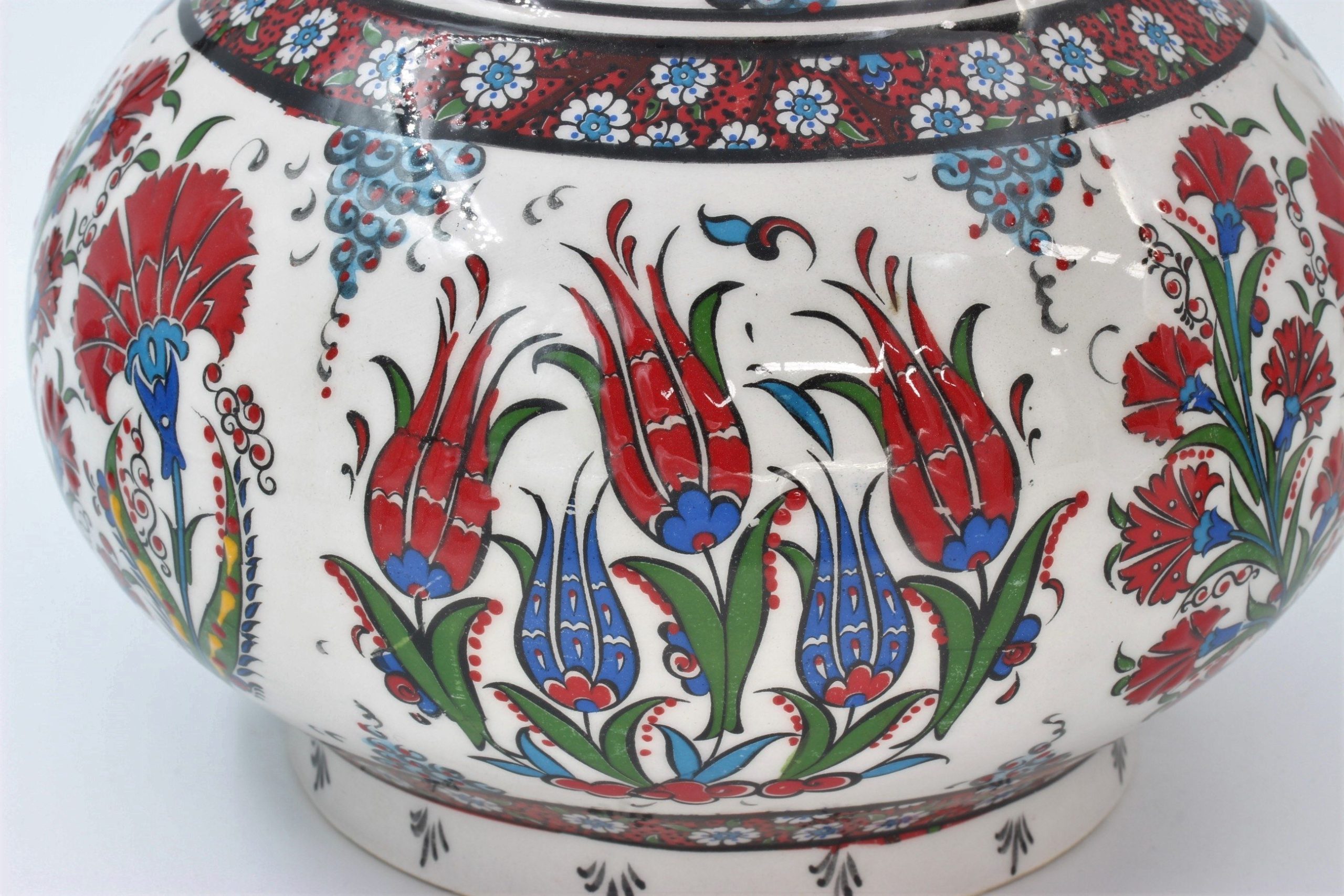 45 cm Hand Crafted Tear Vase Tulip 2f