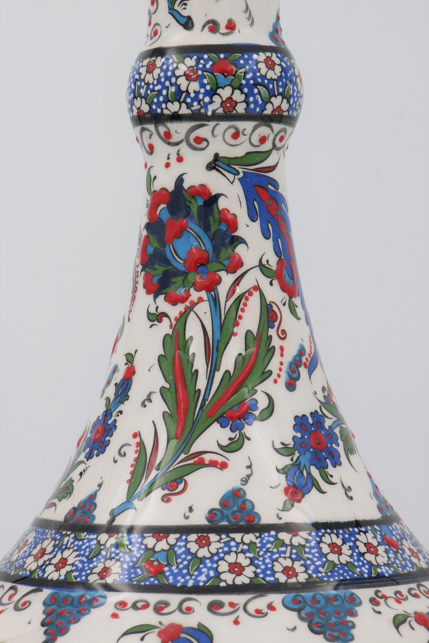 45 cm Hand Crafted Tear Vase Tulip 3e