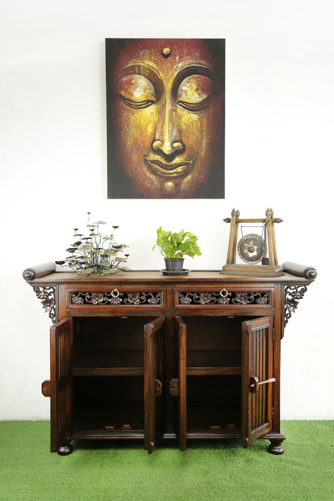 130 x 84 cm Rattan Hallway Unit 2 130 x 84 cm Rattan Hallway Unit