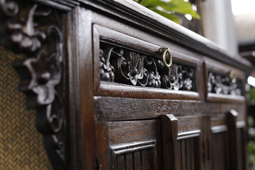 130 x 84 cm Rattan Hallway Unit 3 130 x 84 cm Rattan Hallway Unit