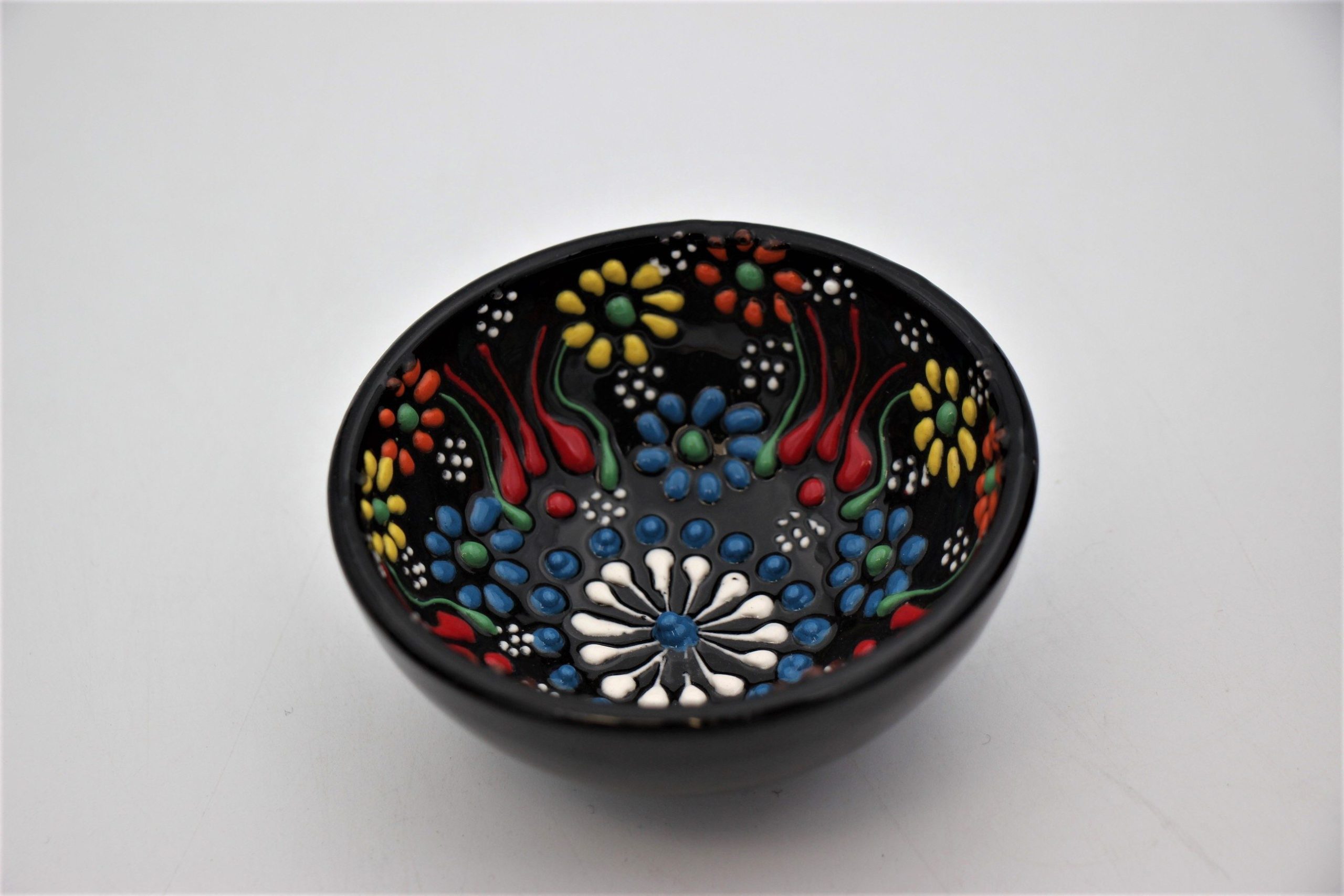 8cm Turkish Hand Painted Dantel Ceramic Bowl 4