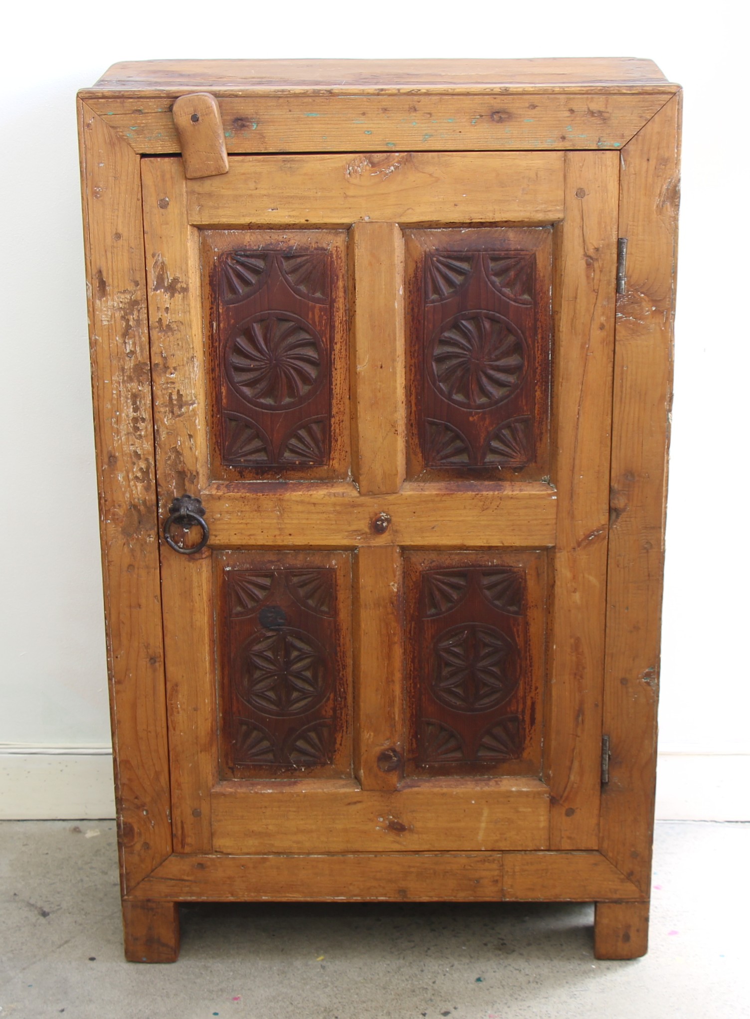 Antique Cedar Storage Cupboard - 1