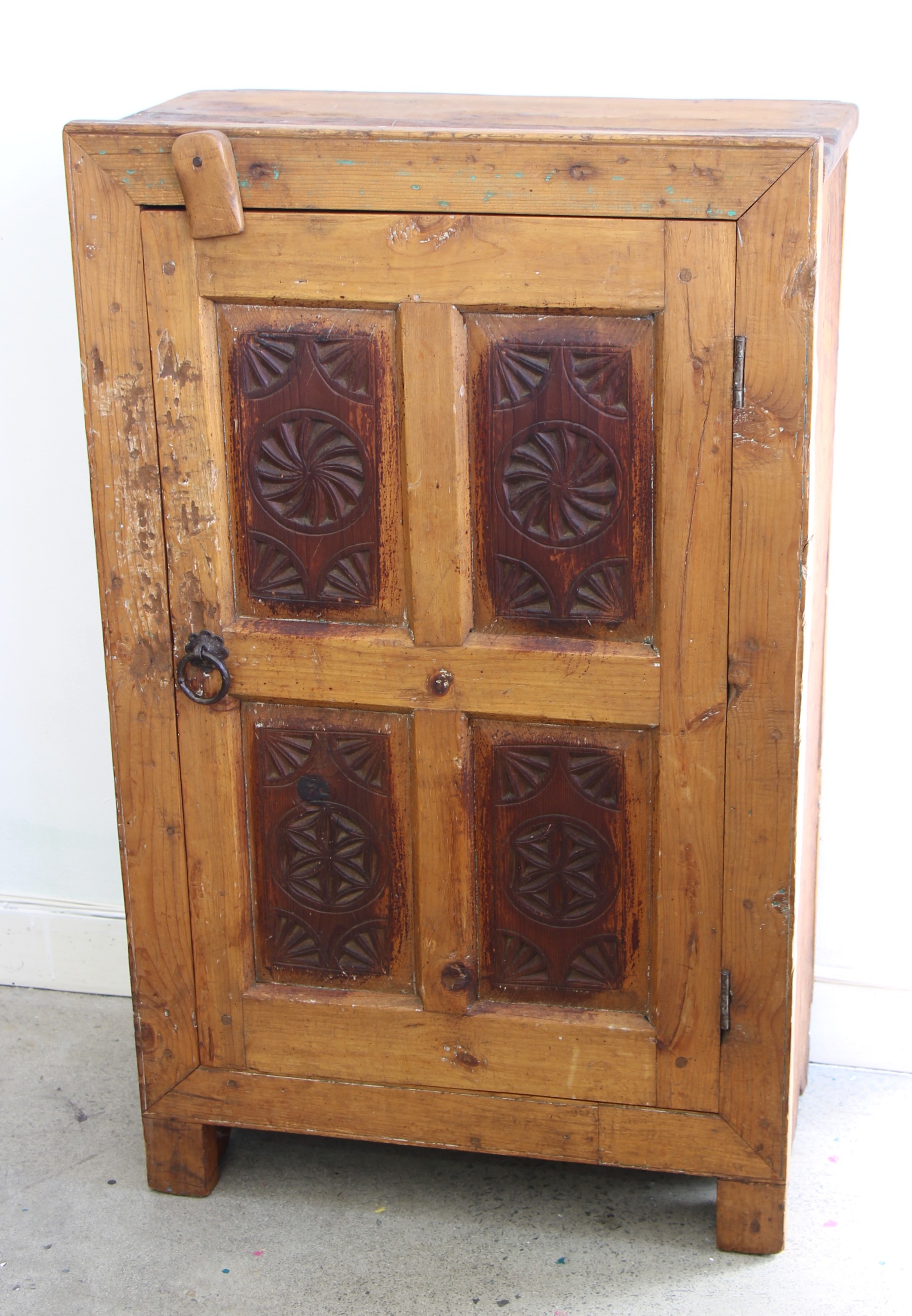 Antique Cedar Storage Cupboard - 2