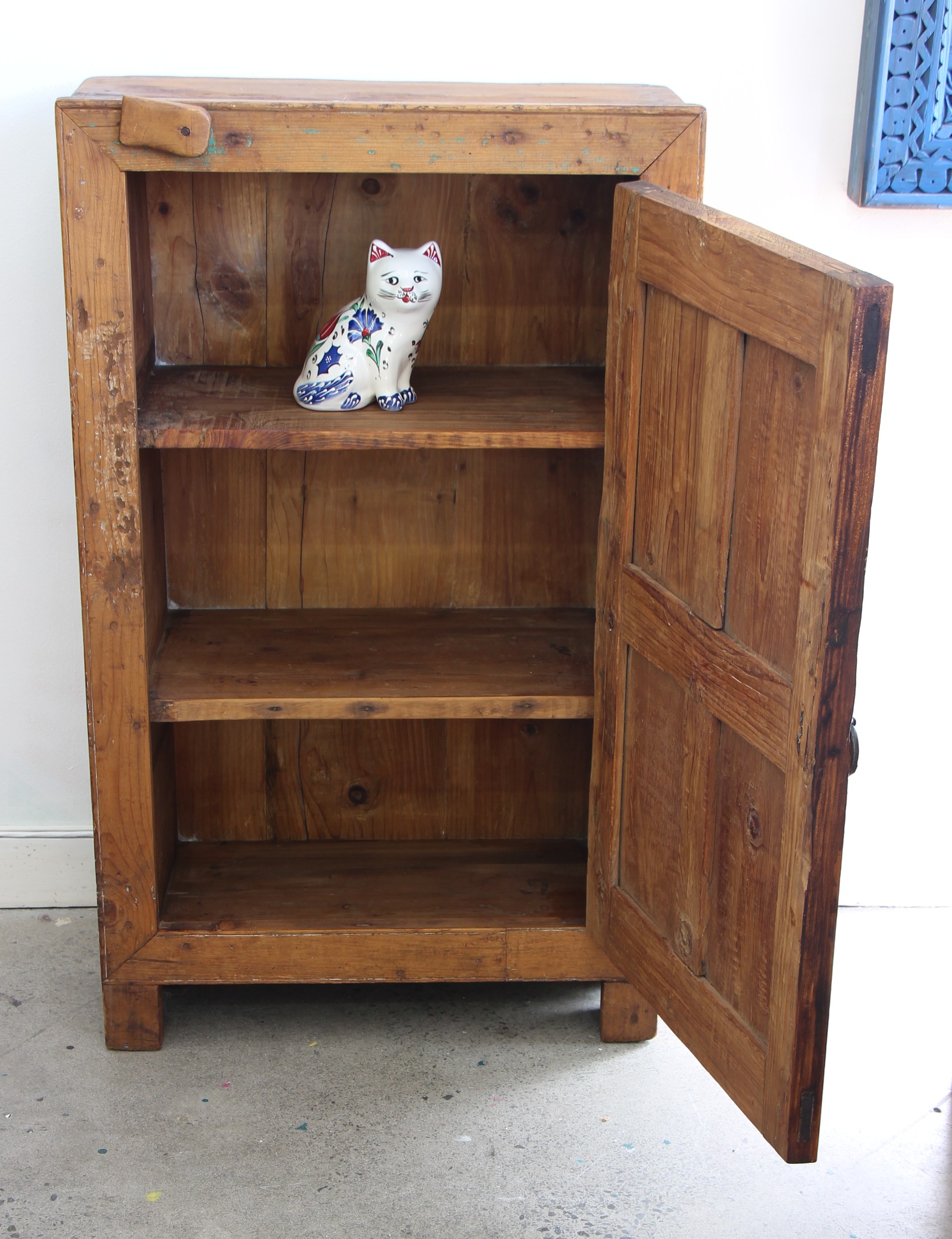 Antique Cedar Storage Cupboard - 3