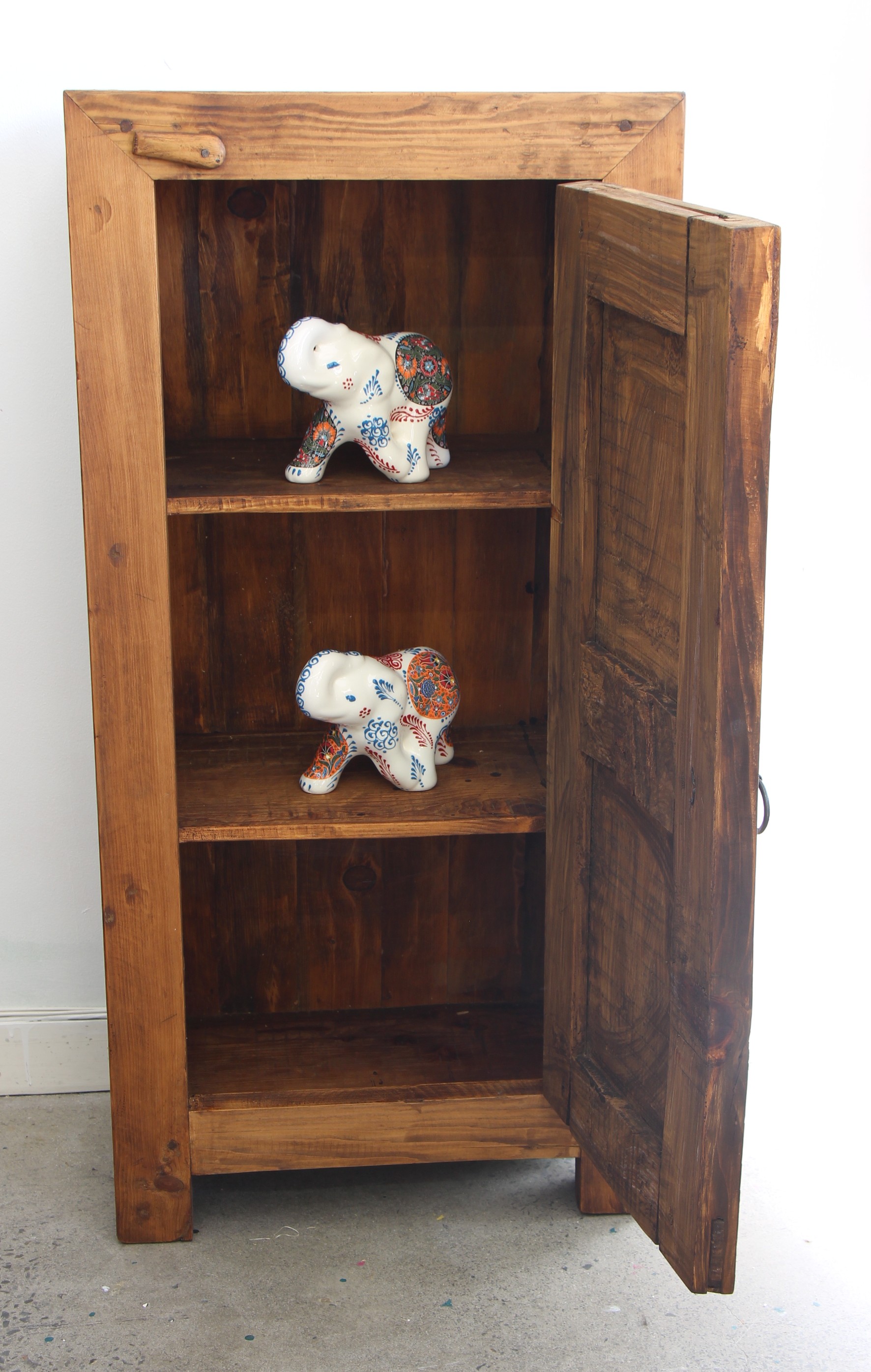 Antique Cedar Storage CupboardA - 1