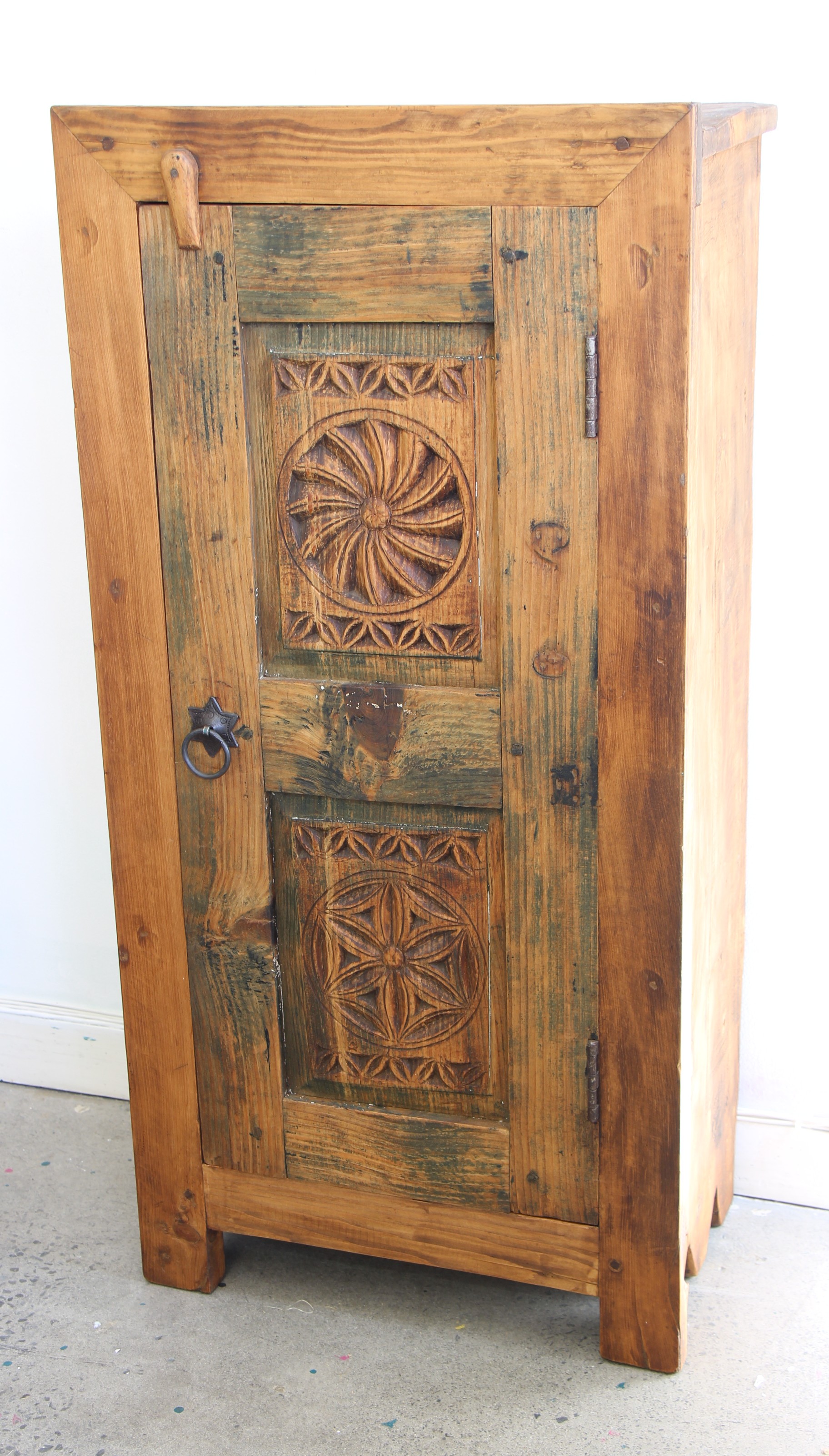 Antique Cedar Storage CupboardA - 2