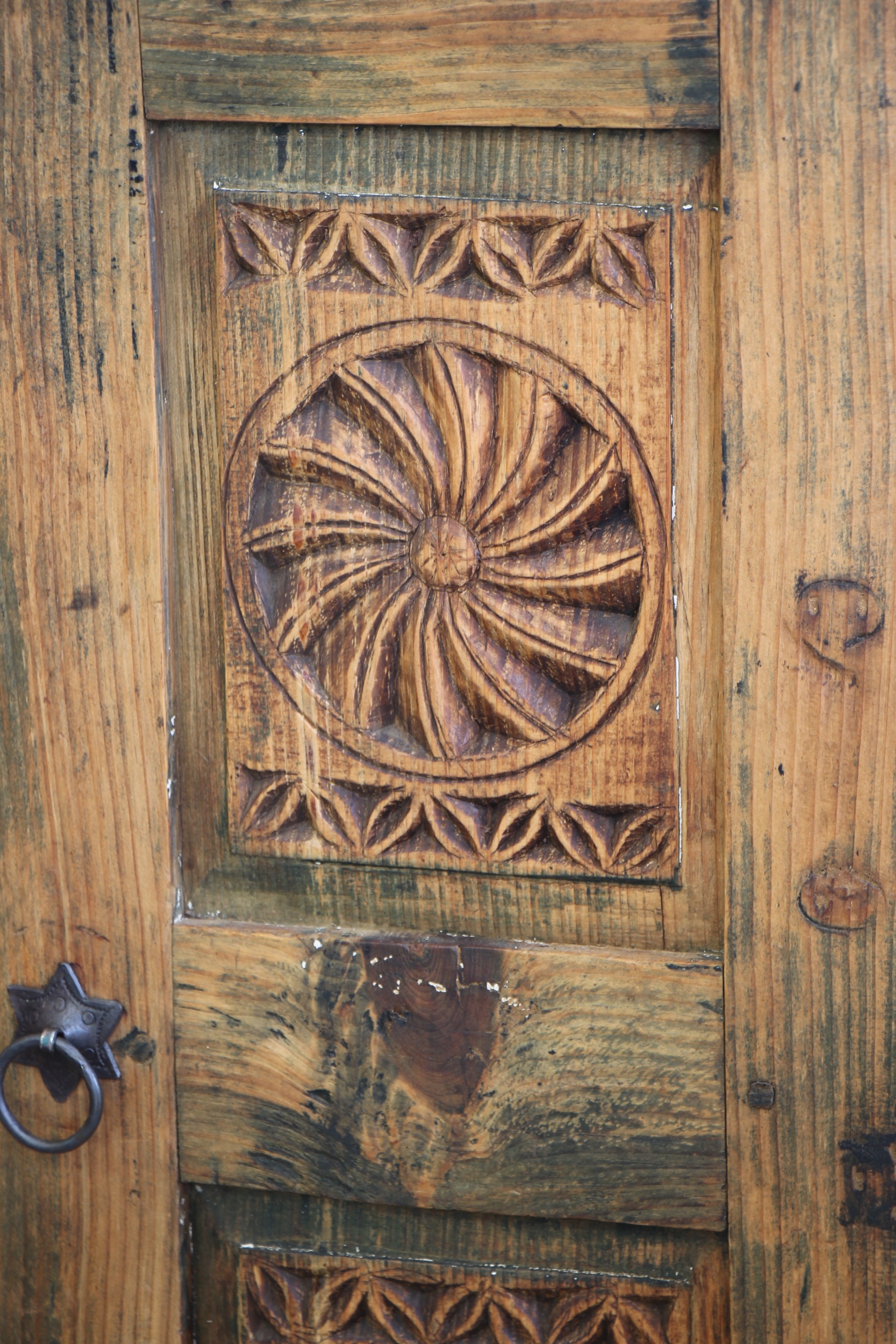 Antique Cedar Storage CupboardA - 3