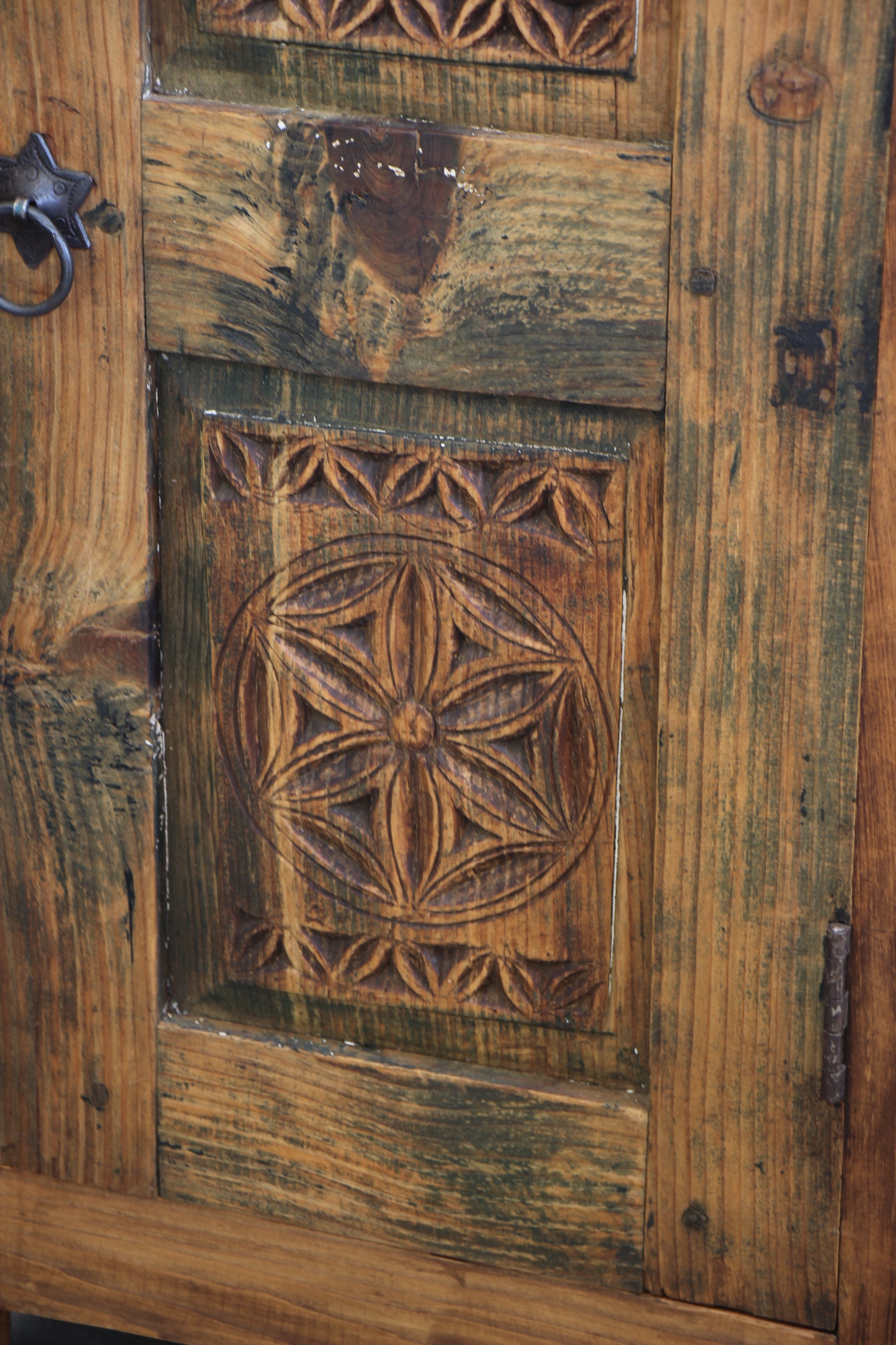 Antique Cedar Storage CupboardA - 4