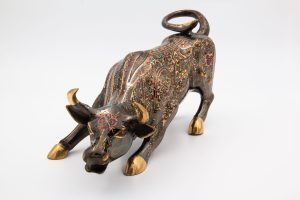 Stunning Hand Etched Ornate Brass