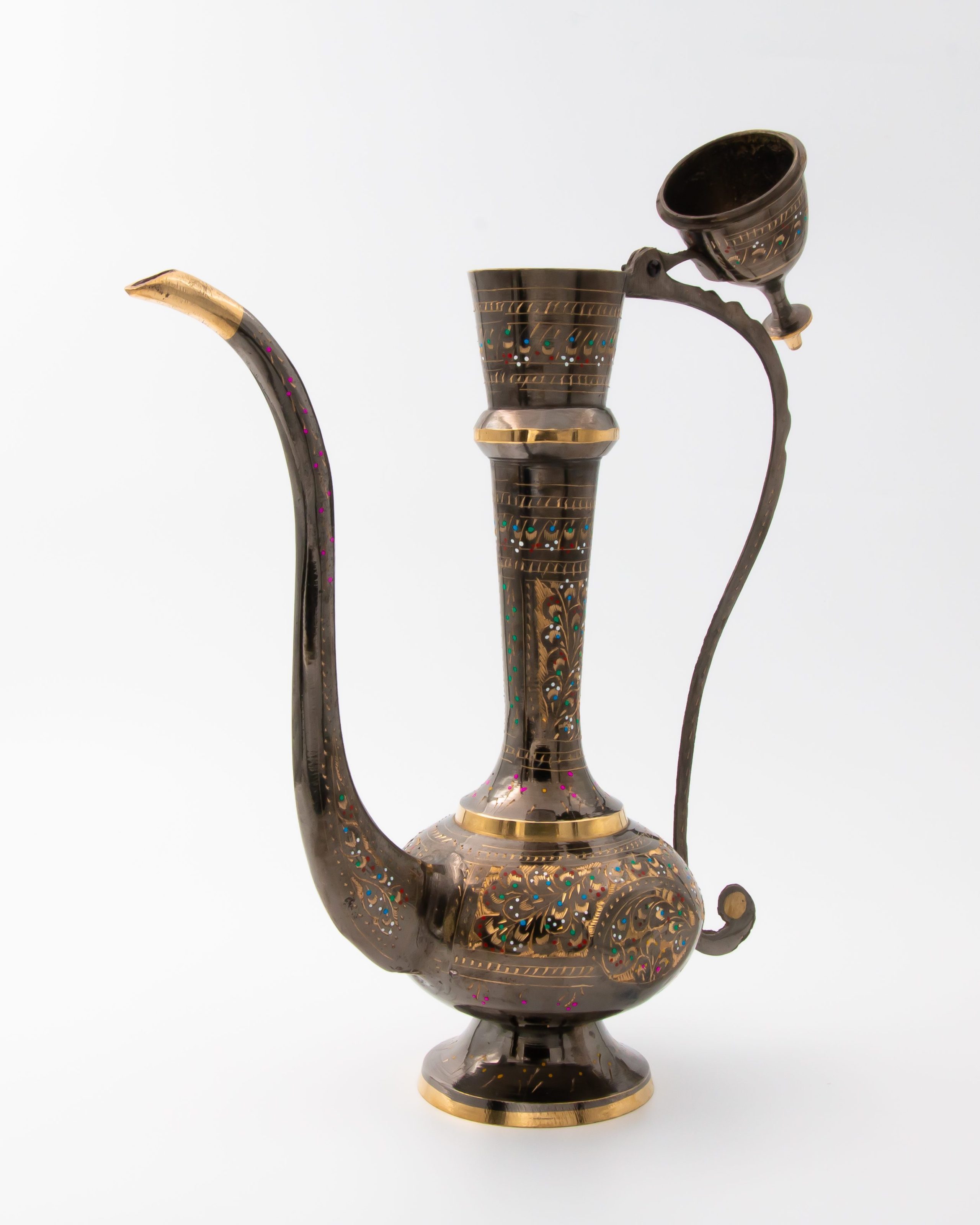 Brass Handcrafted Coffee Vase 36 cm photo1