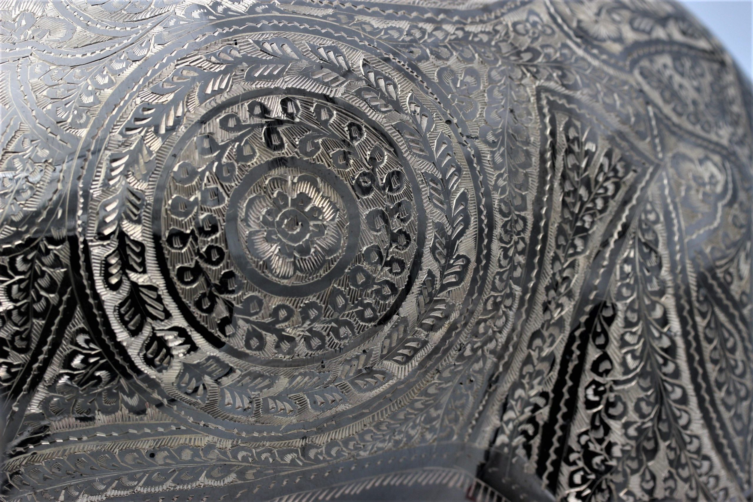 Brass Handcrafted Wild Elephant 61 cm f