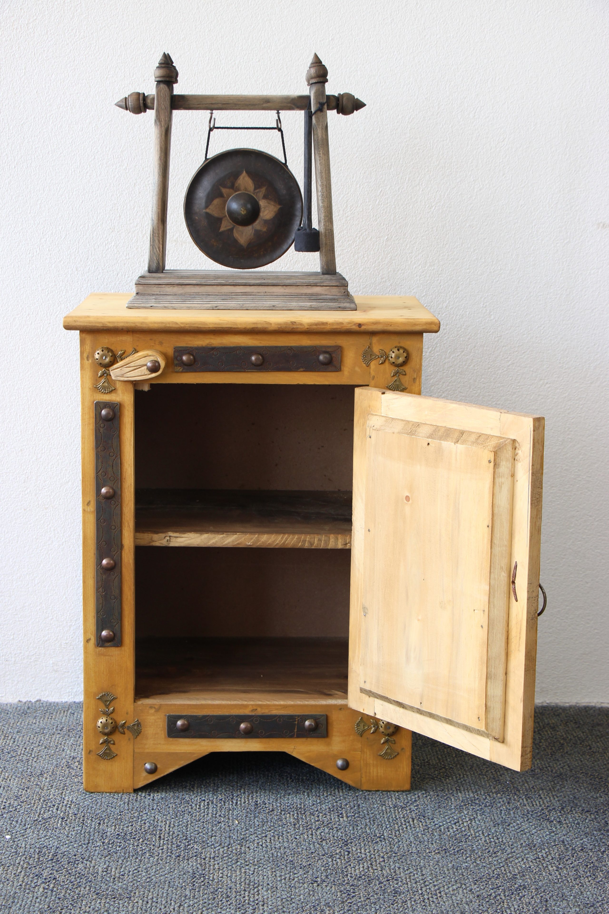 Brass Inlaid Side Table 3