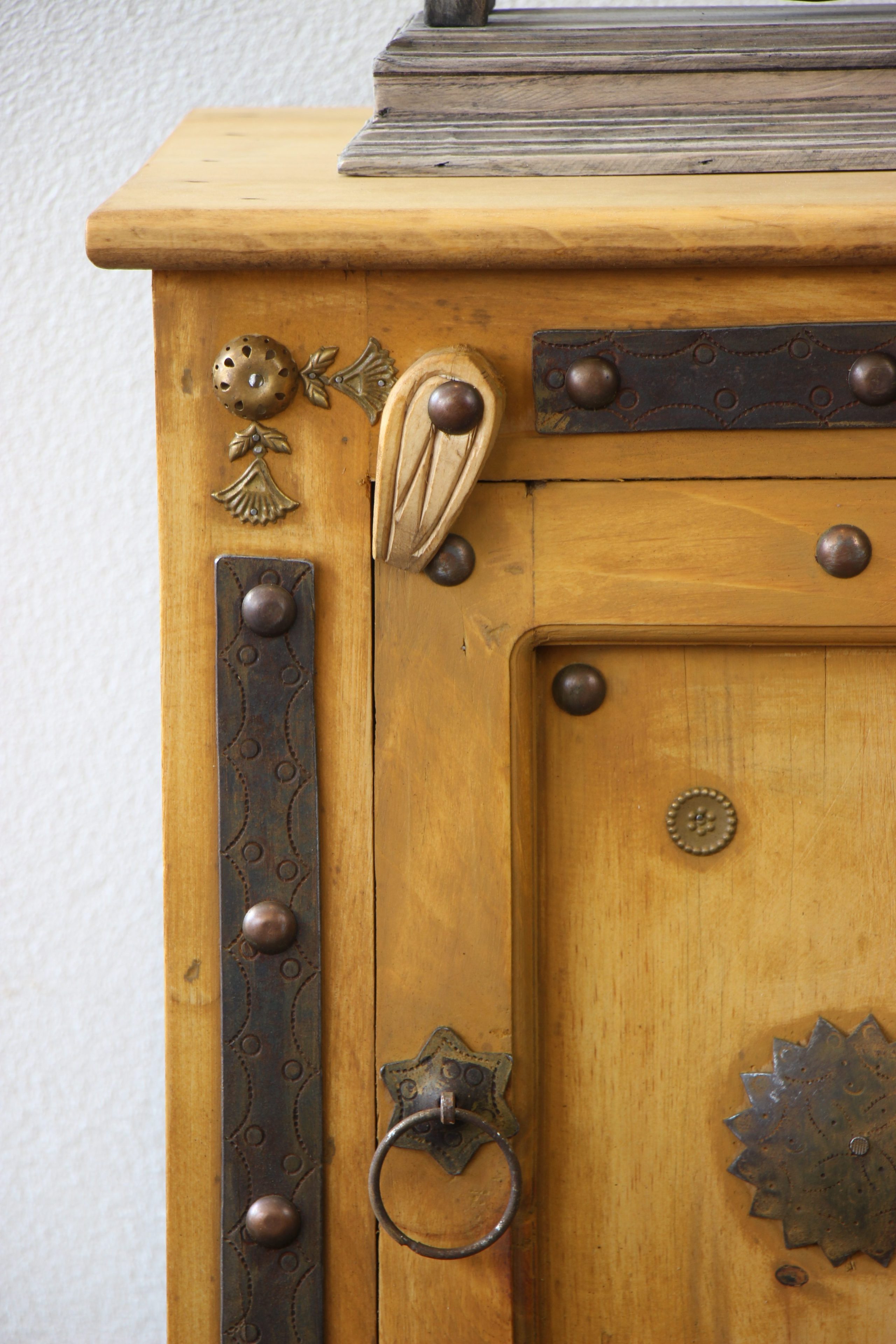 Brass Inlaid Side Table 4