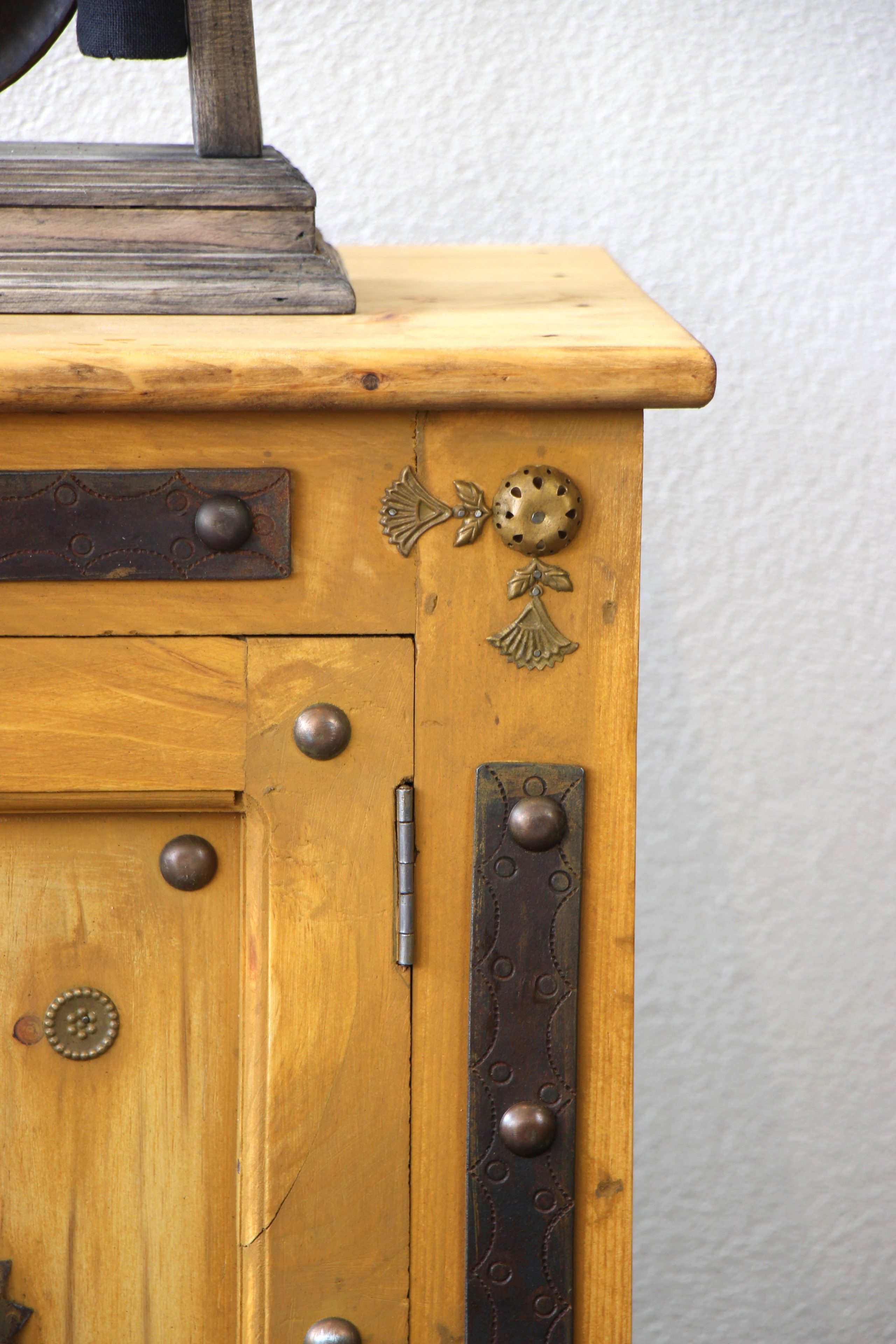 Brass Inlaid Side Table 9