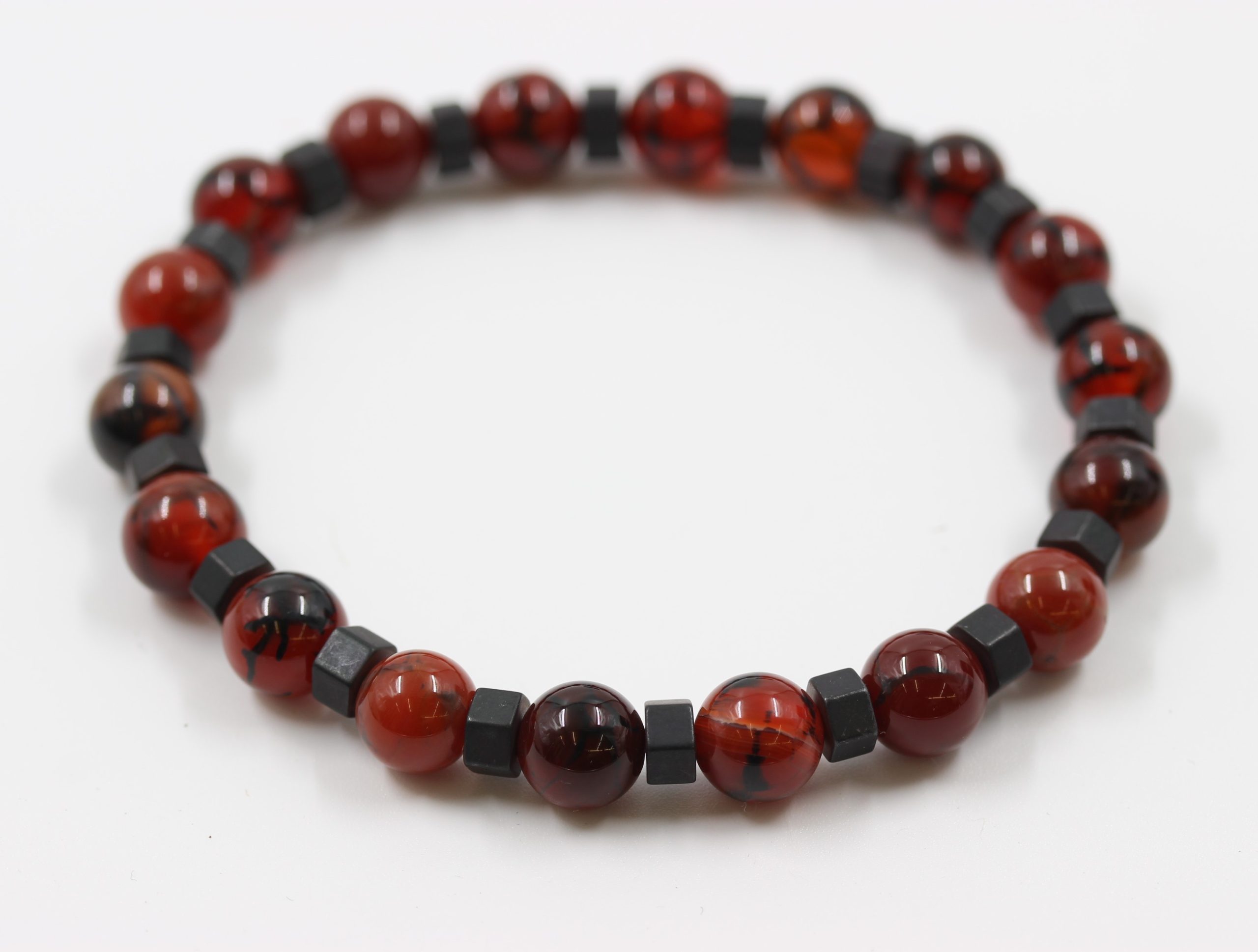 Brown Agate Gem Stone Bracelet