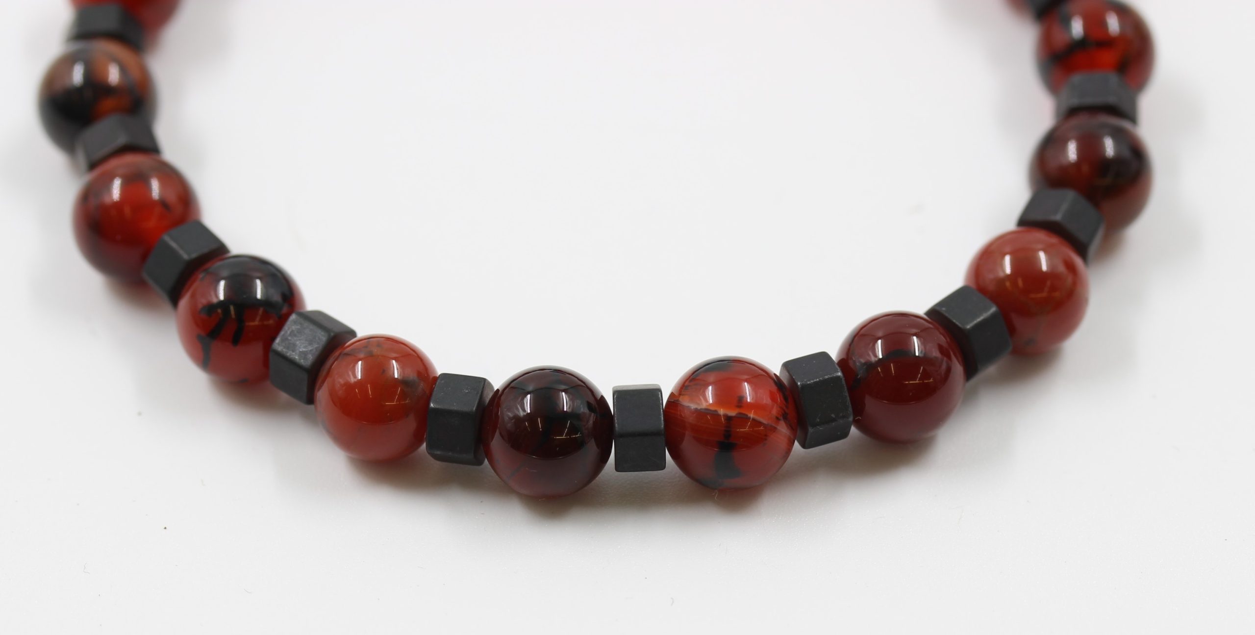 Brown Agate Gem Stone Bracelet 1