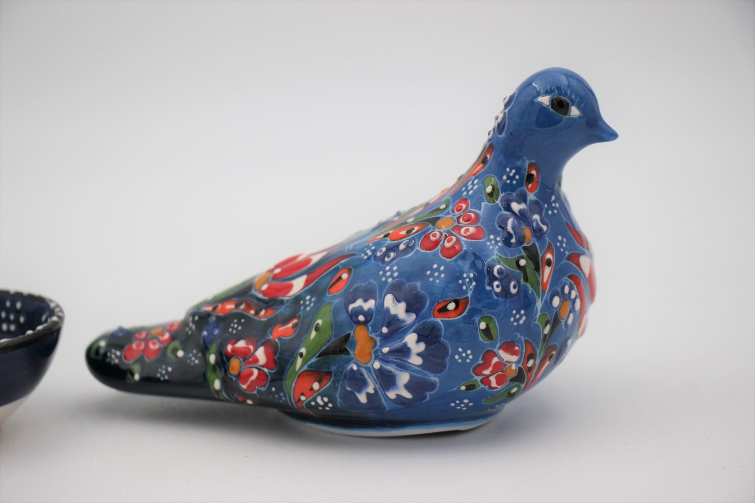 Ceramic Pigeon Colourful 2