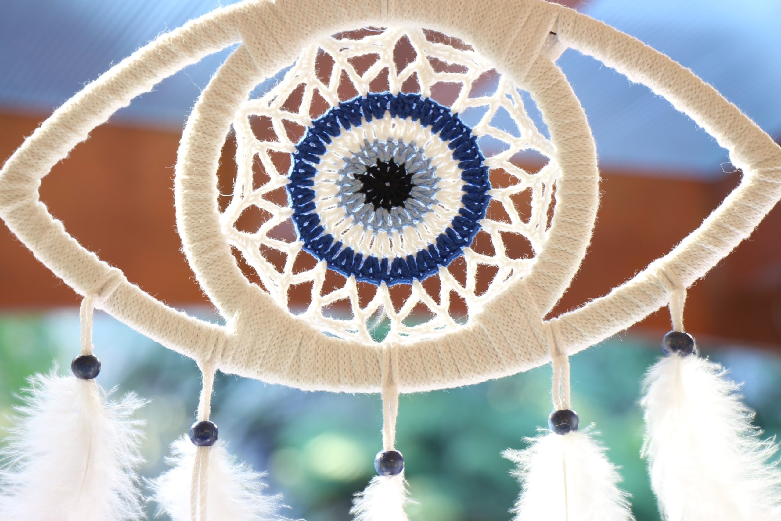 Evil Eye 30cm Eye Dream Catcher 1