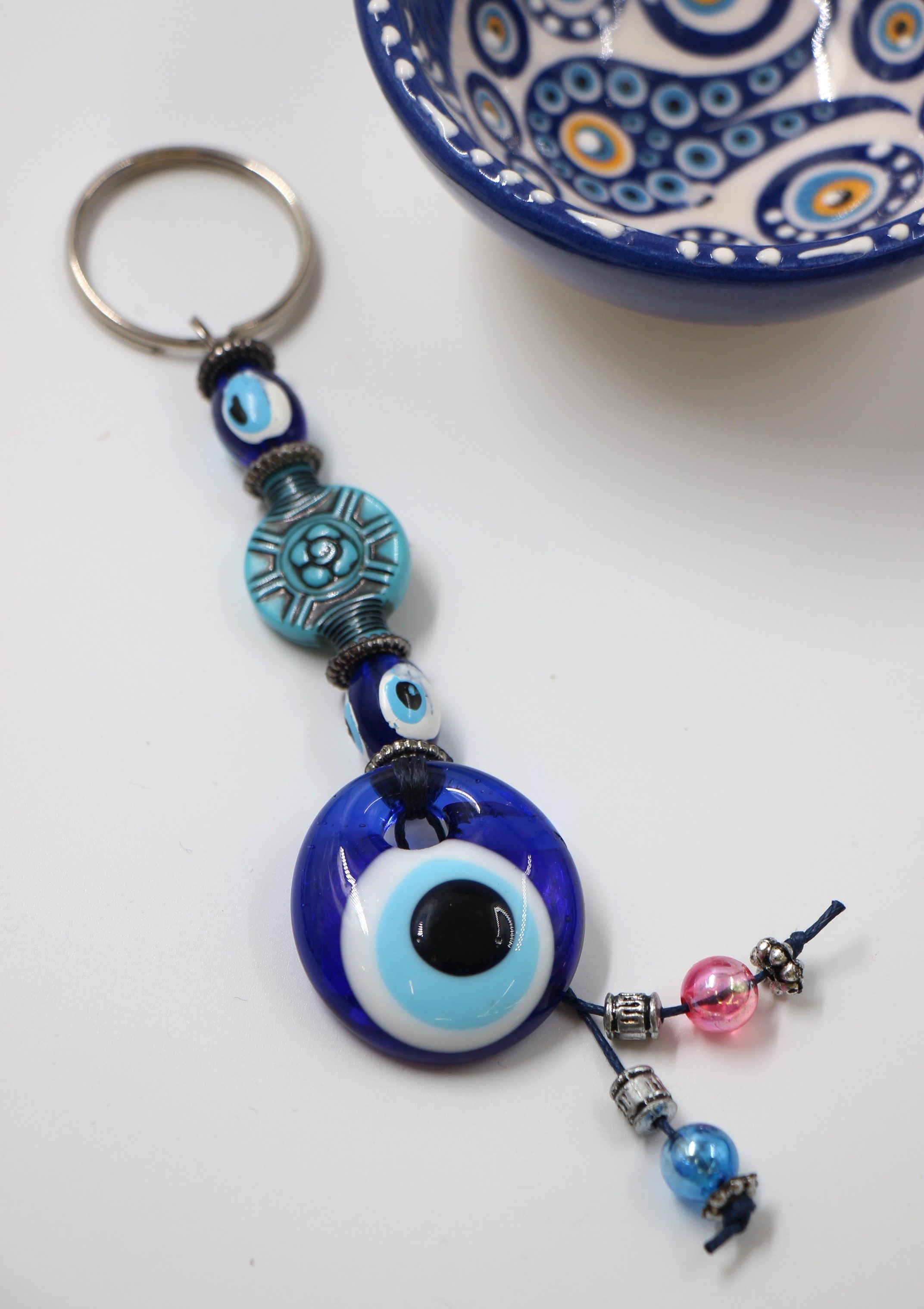 Evil Eye BagTag Key Ring 11 a
