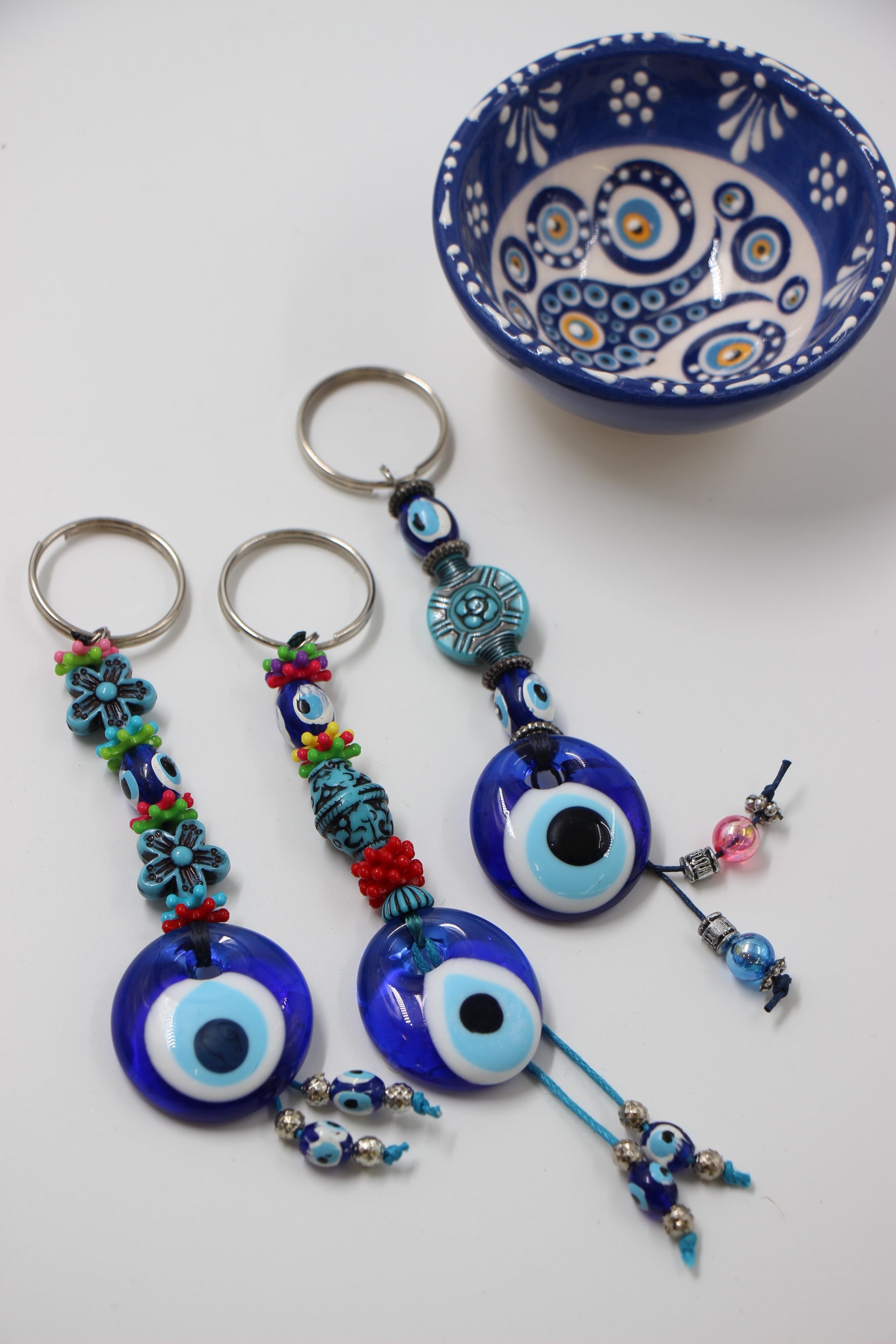 Evil Eye BagTag Key Ring 11