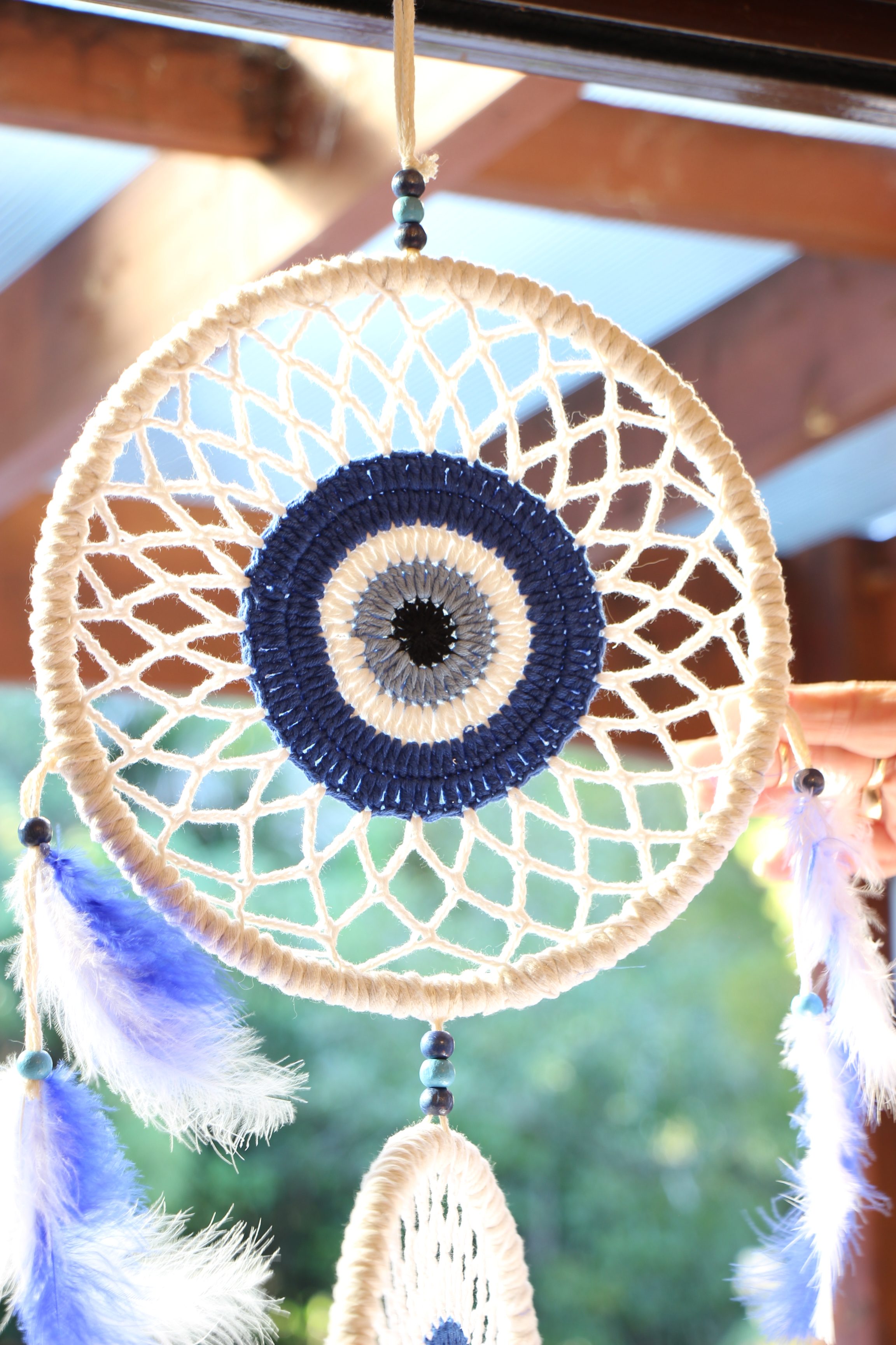 Evil Eye Double Dream Catcher 1