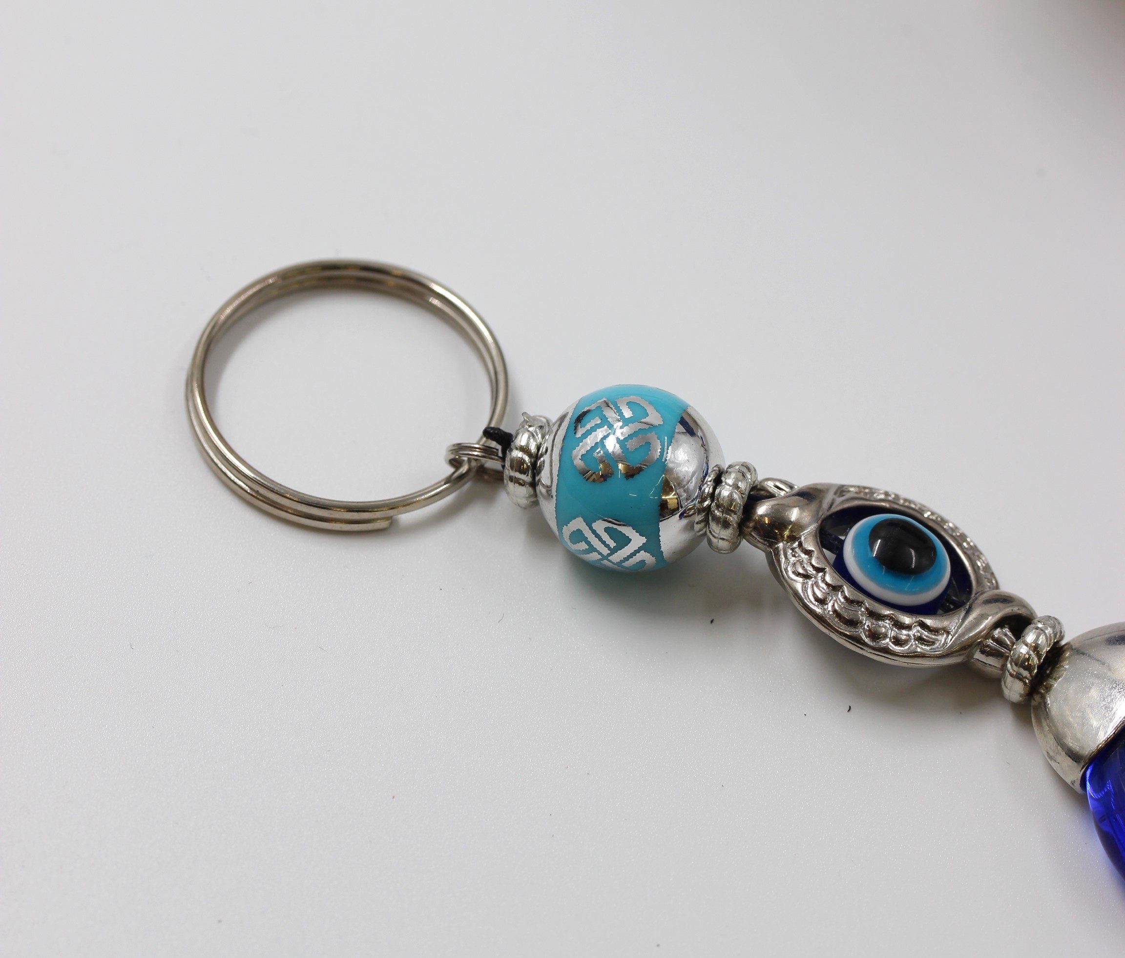 Evil Eye Key Ring bag Tag 24C1