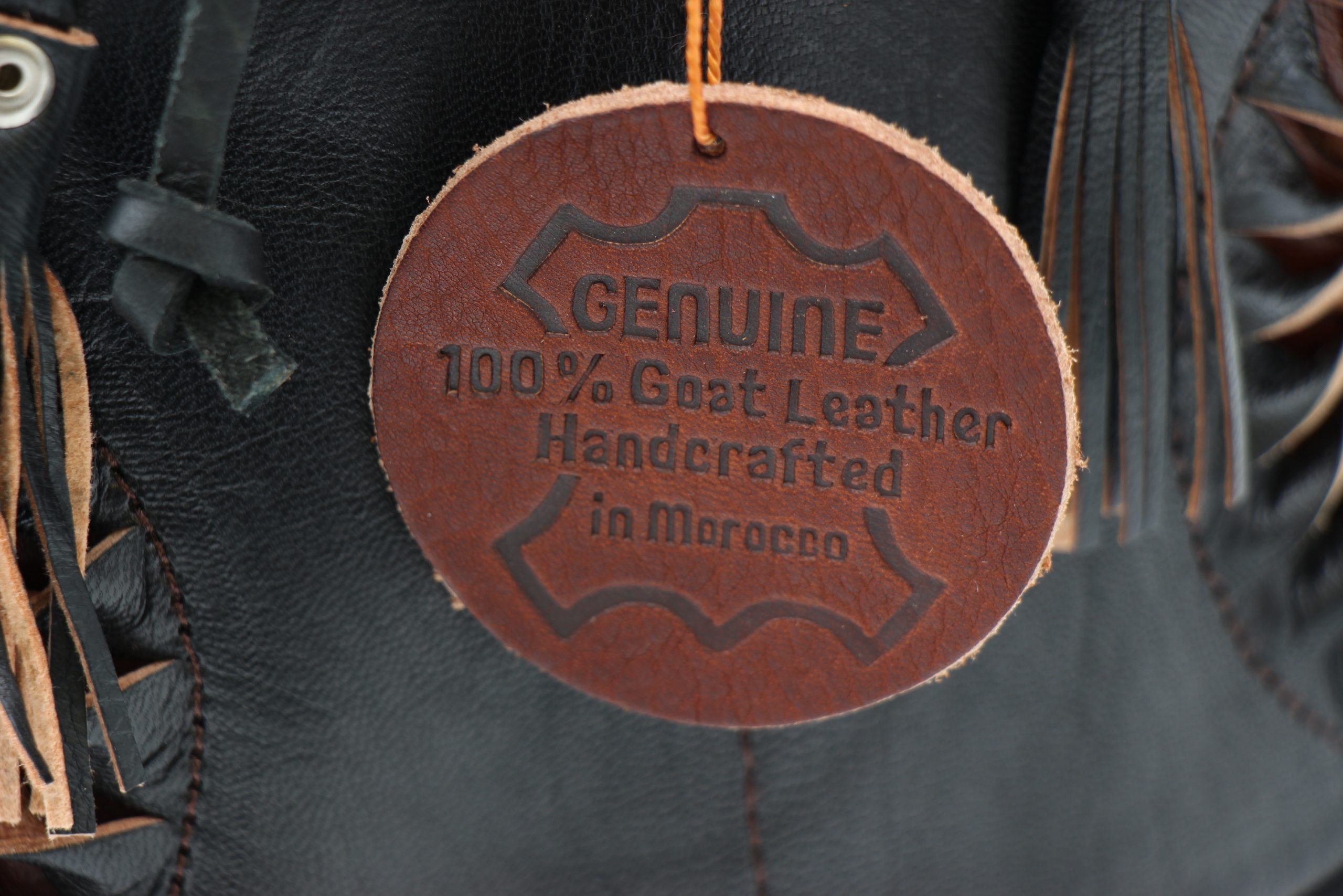 Genuine Moroccan Leather Back Pack - all 5