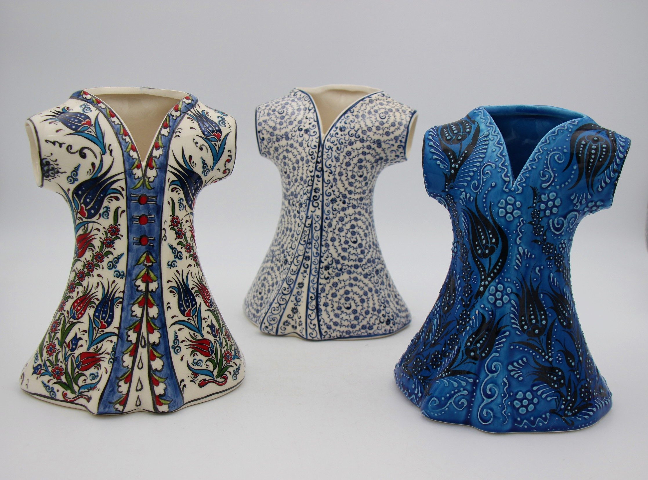 Hand Crafted Turkish Ceramic 22cm Kaftan ALL