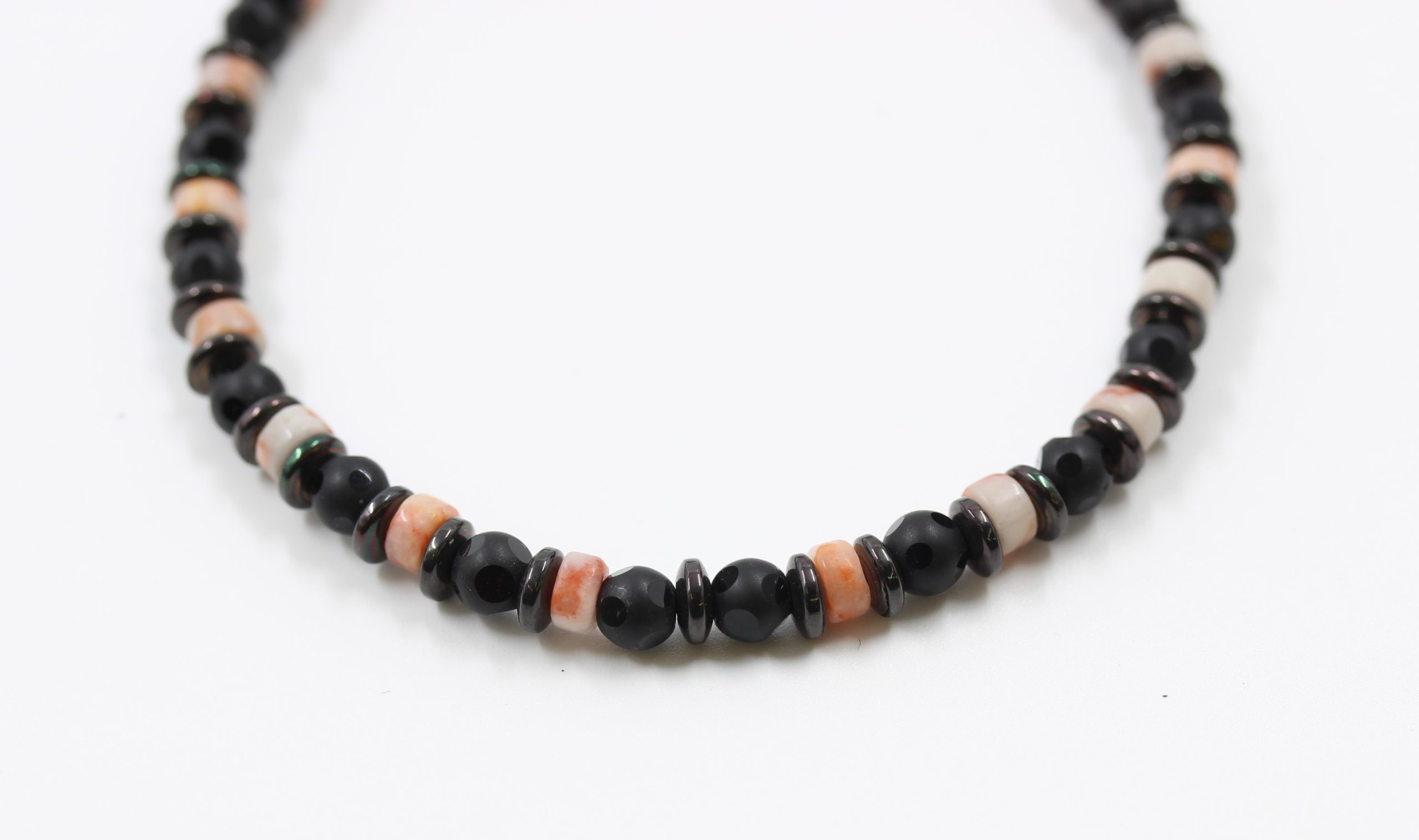 Hematite Gem Stone Bracelet With Drawstring 4a