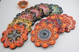 Hand Crafted Turkish Coasters & Trivets