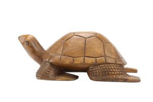 Large Wooden Turtle