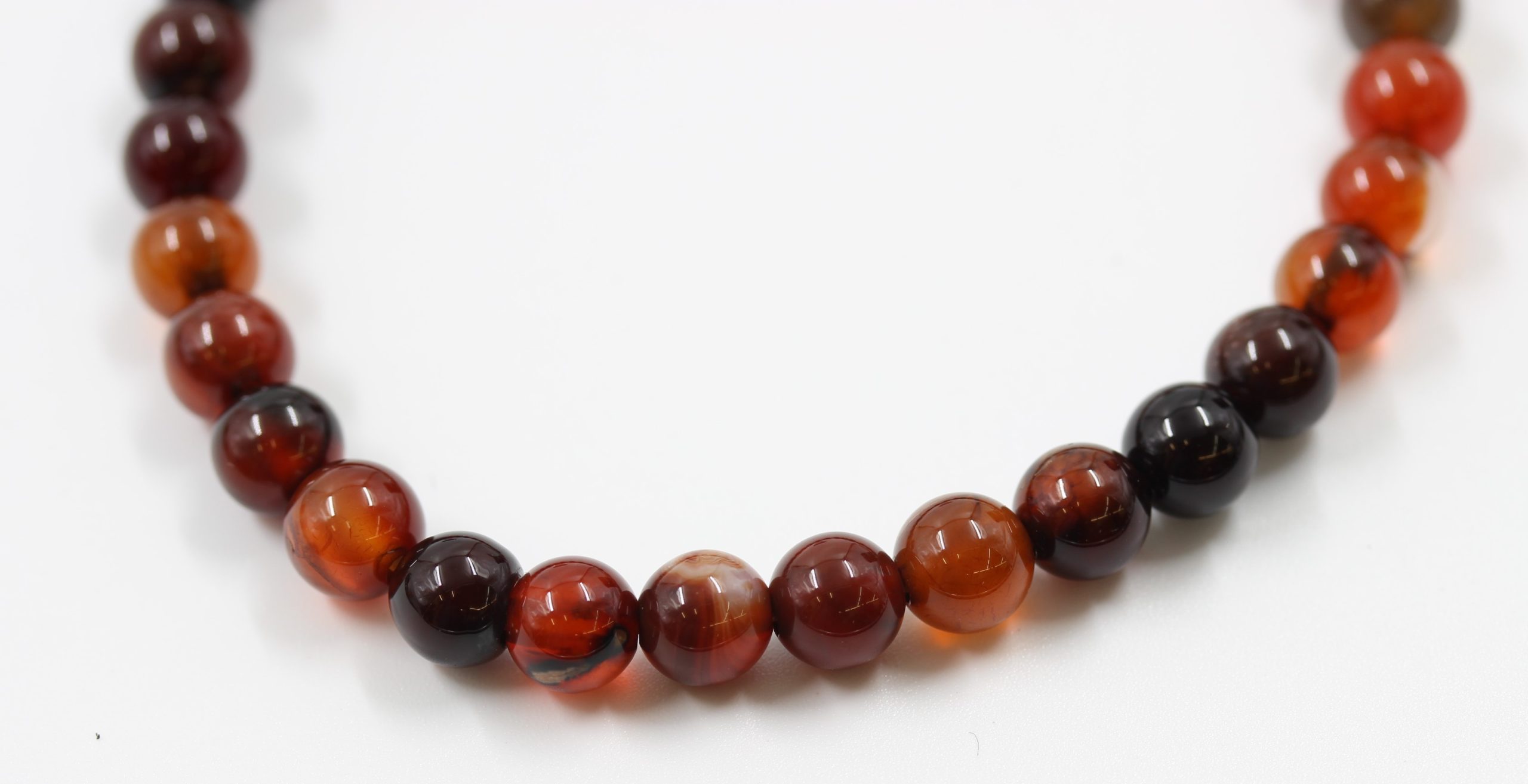 Light Brown Agate Gem Stone Bracelet 1