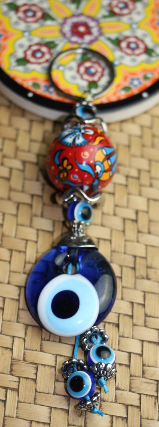 Lucky Eye Bag Tag Key Ring 17 4